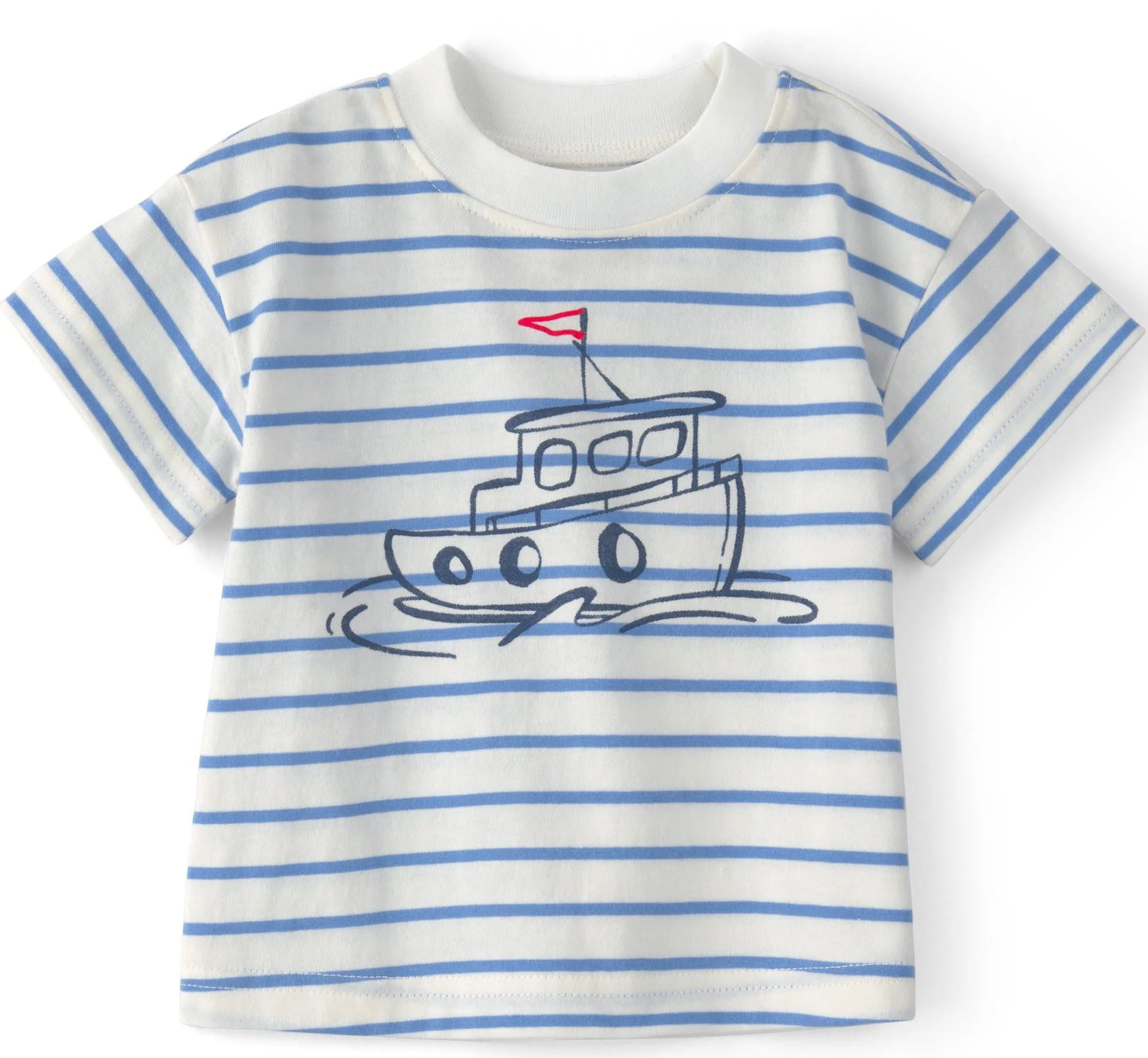 Carter's Set 3 piese Modern Mariner Graphic - 2 tricouri si pantaloni scurti foto