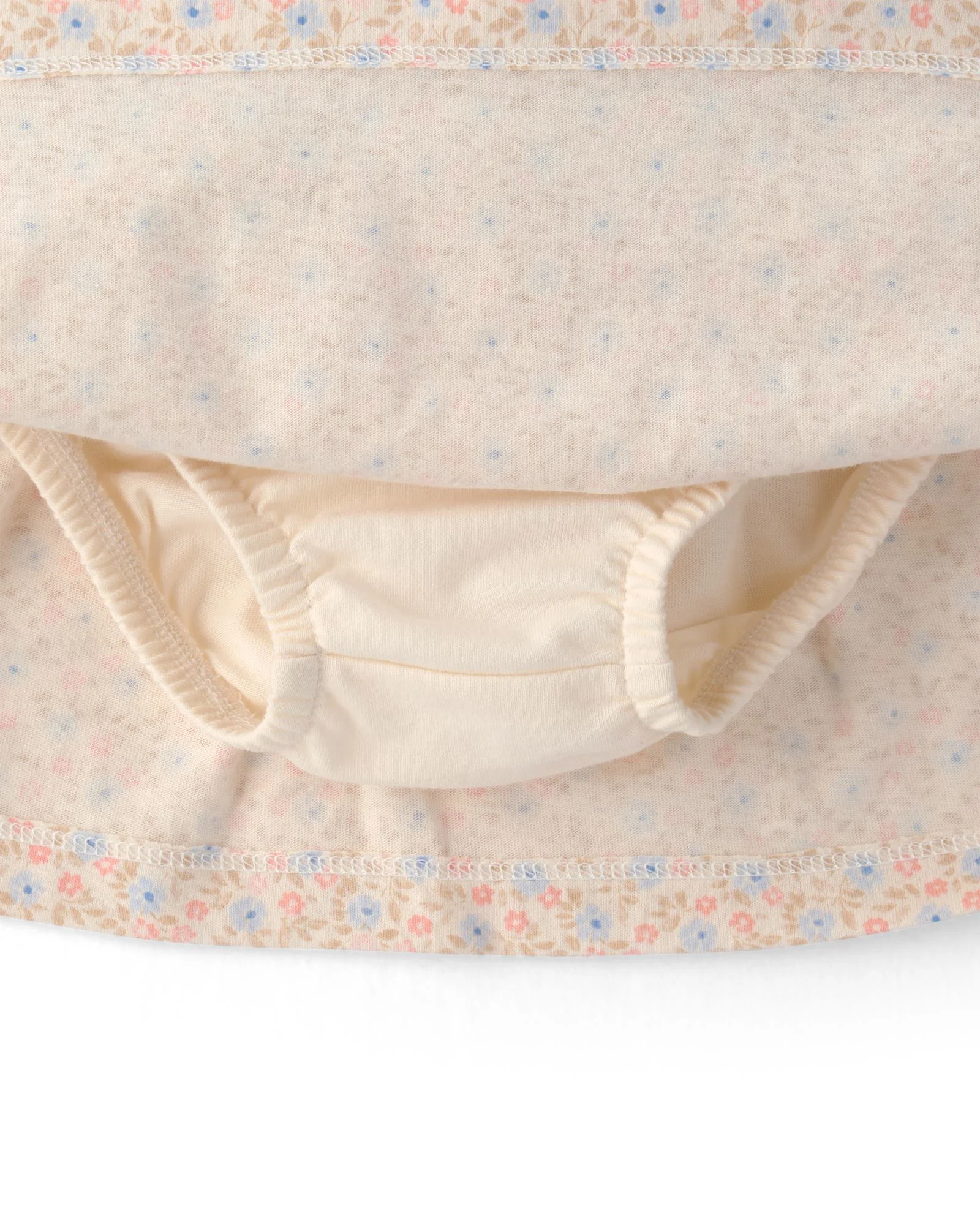 Carter's Set 2 piese Cream Easter - hanorac si skort foto