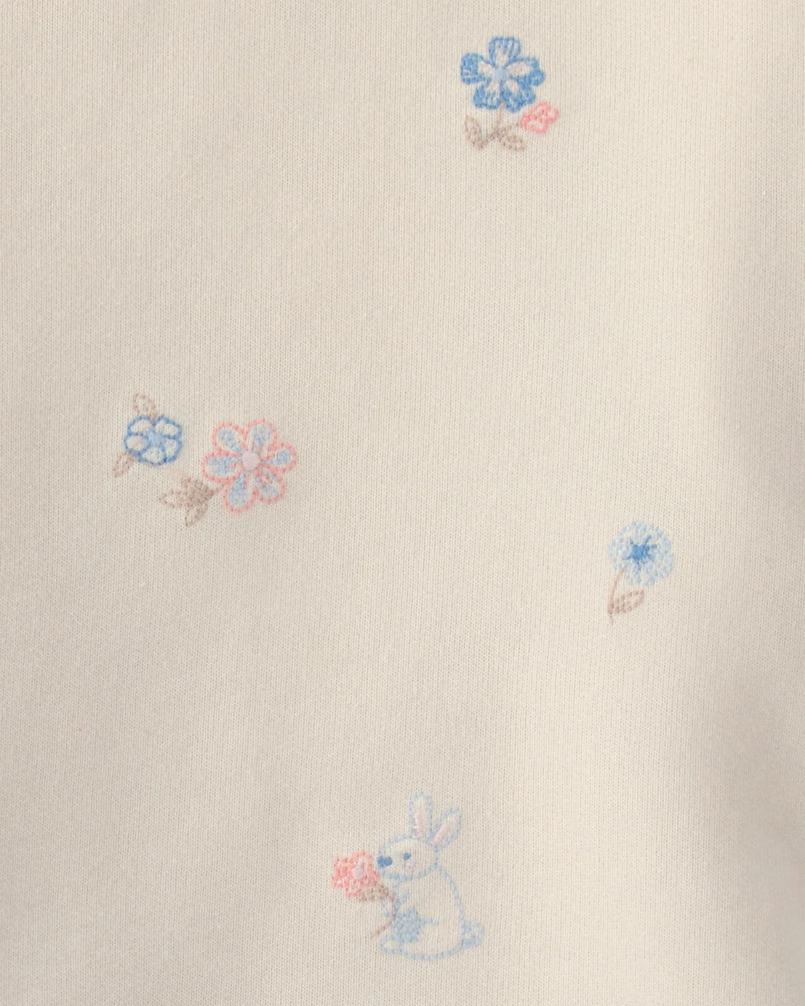Carter's Set 2 piese Cream Easter - hanorac si skort foto