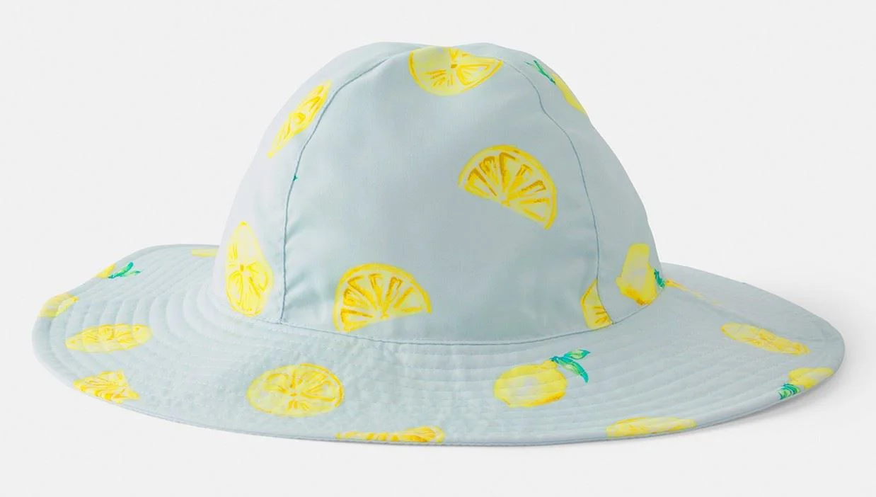 Carter's Palarie reversibila Blue Lemon foto