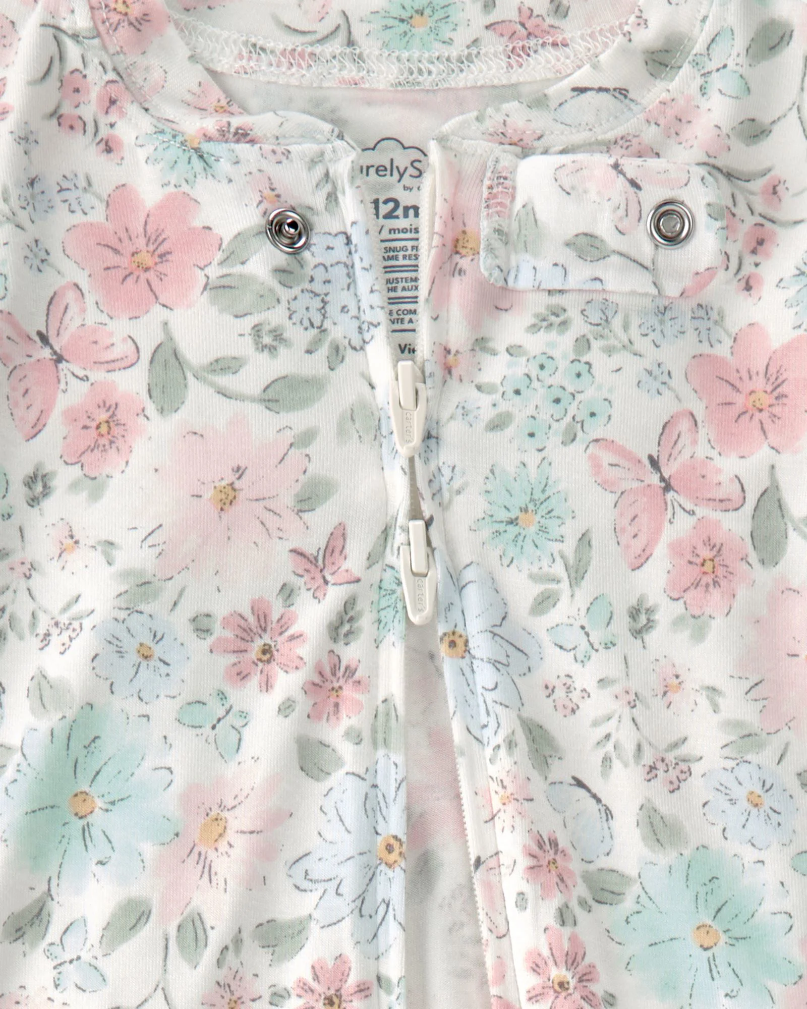 Carter's Пижама PurelySoft Butterfly Garden foto