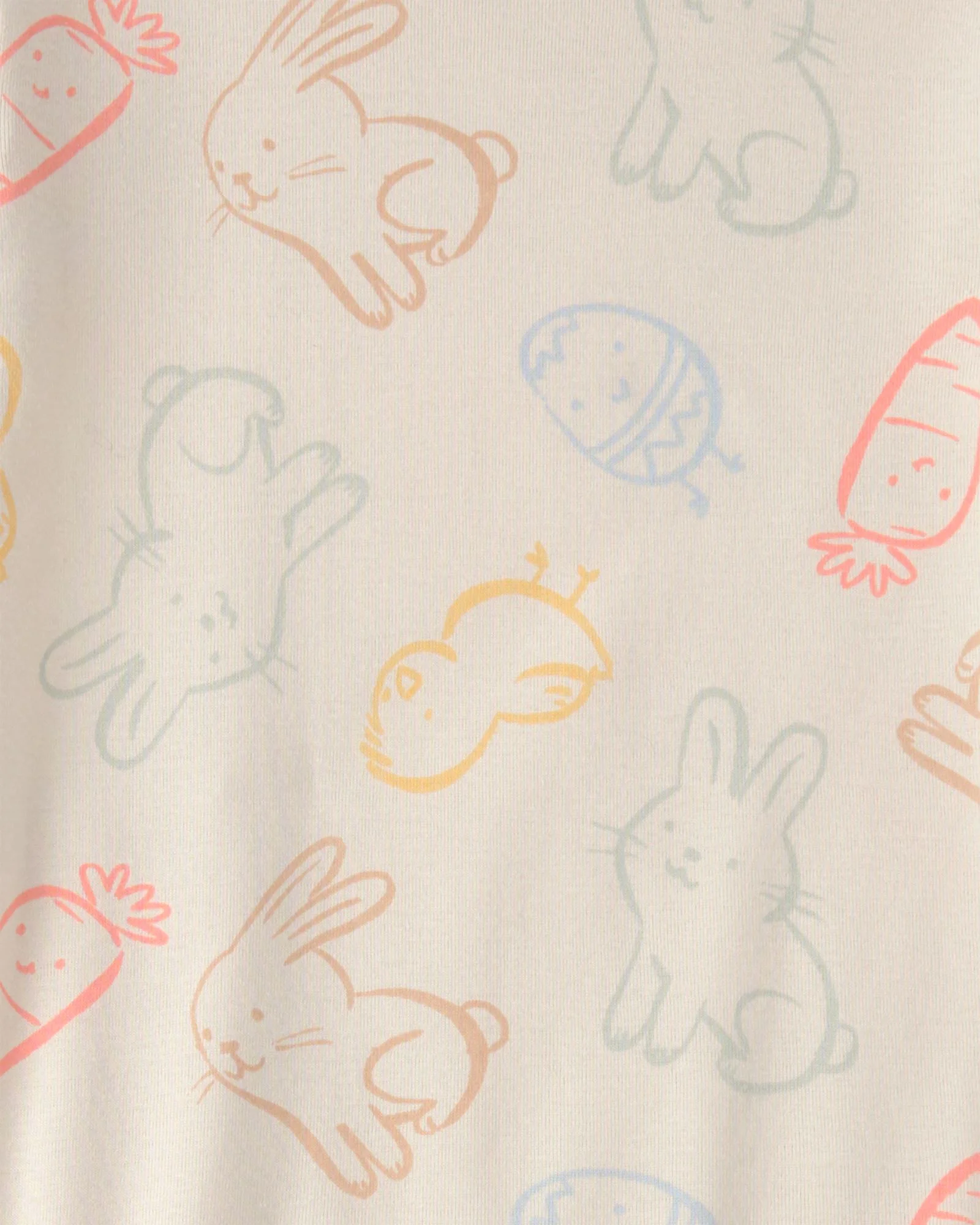 Carter's Pijama din bumbac Easter Family Neutral foto