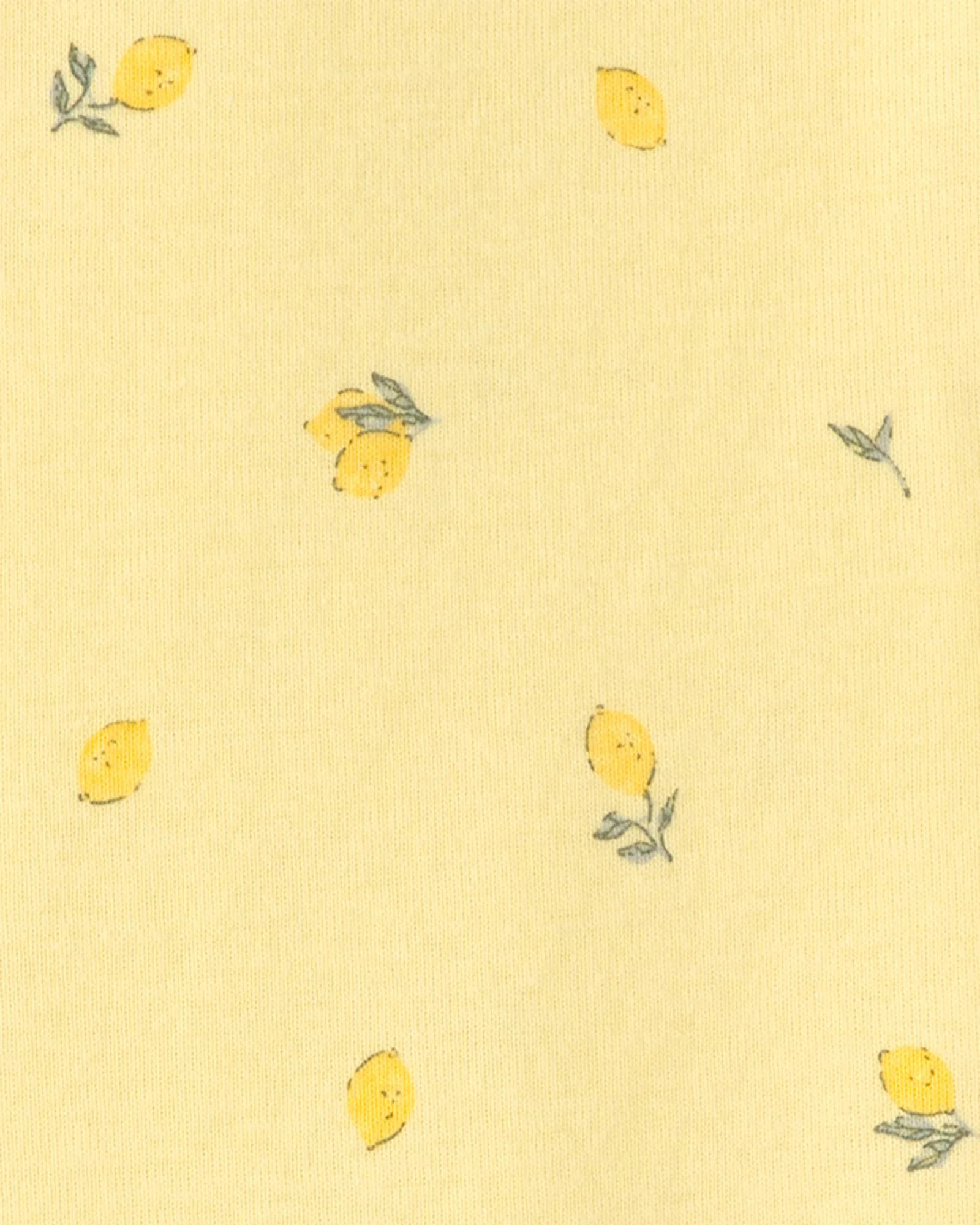 Carter's Pijama din bumbac cu botosei Lemon foto
