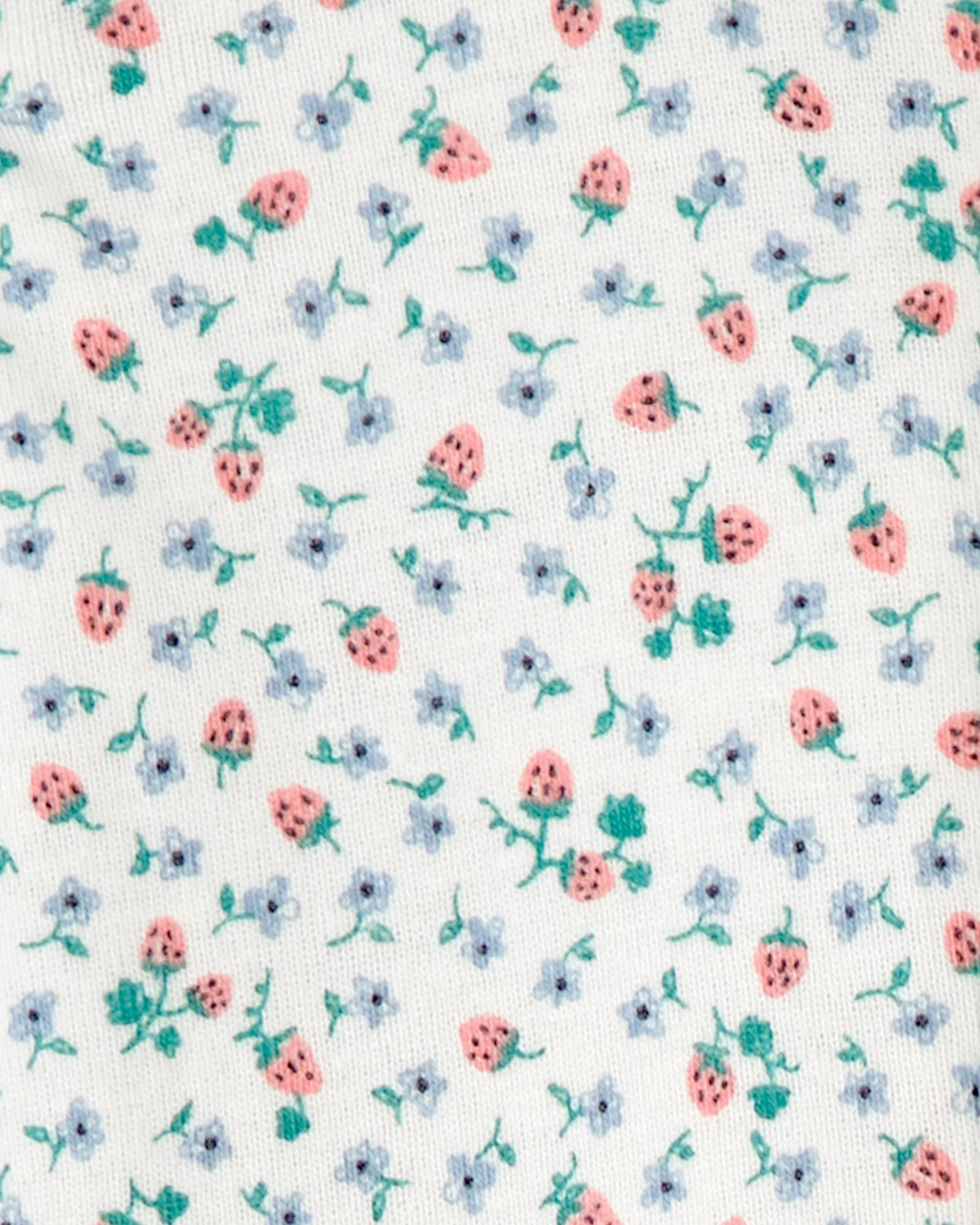 Carter's Pijama din bumbac cu botosei Strawberry foto
