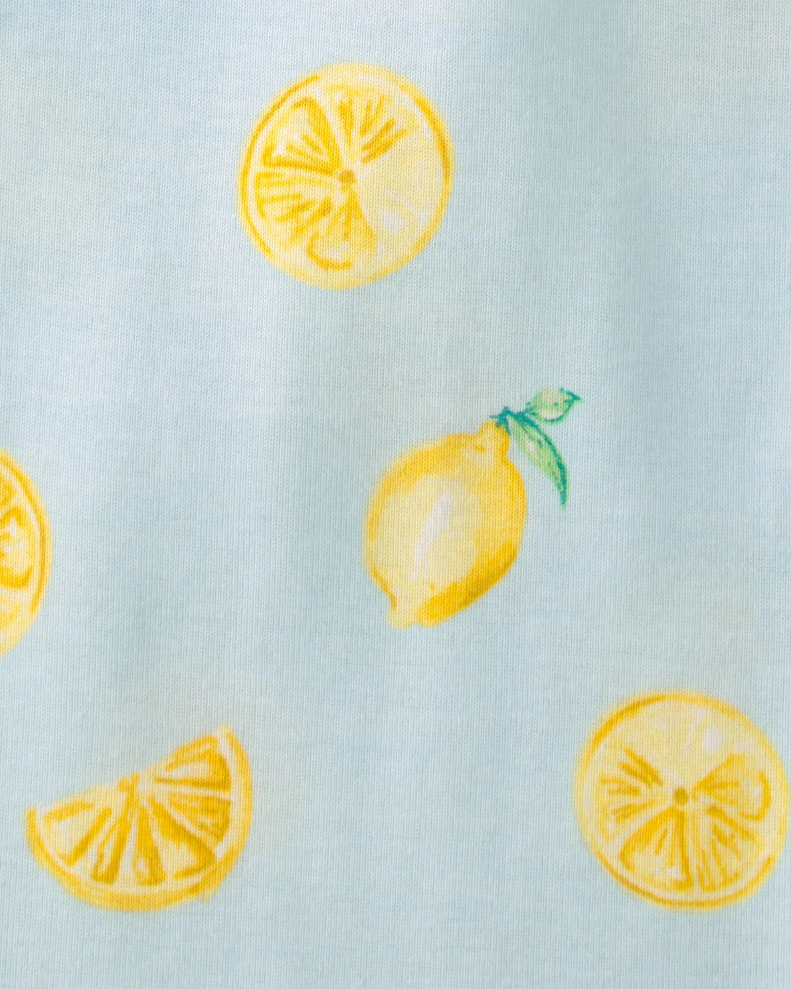 Carter's Set 2 pijamale din bumbac Mint Lemonade foto