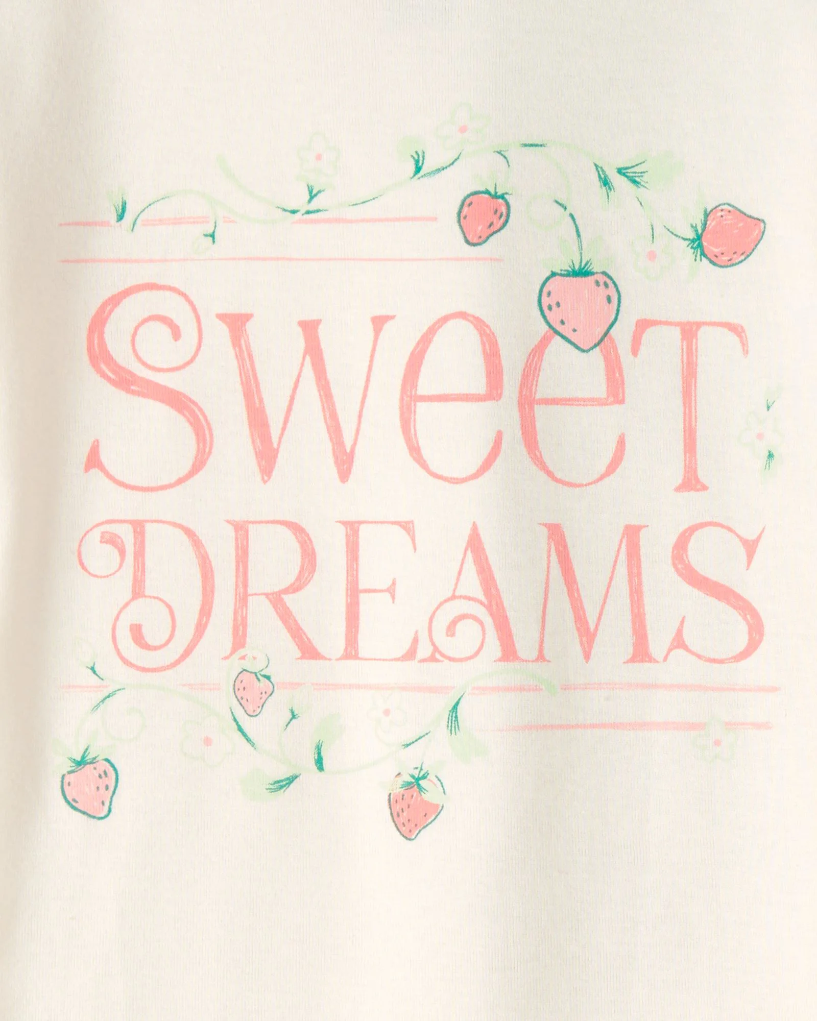 Carter's Set 2 pijamale din bumbac Coral-Mint Strawberry foto