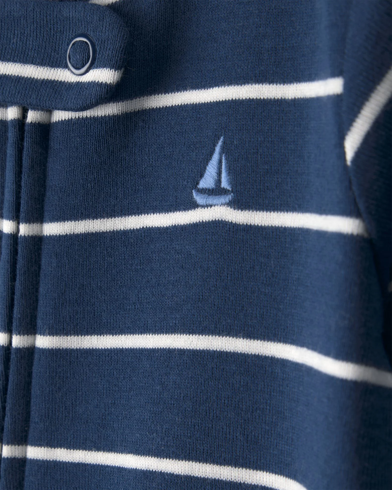 Carter's Комплект из 2 пижам хлопковых Blue-Stripe Boats foto