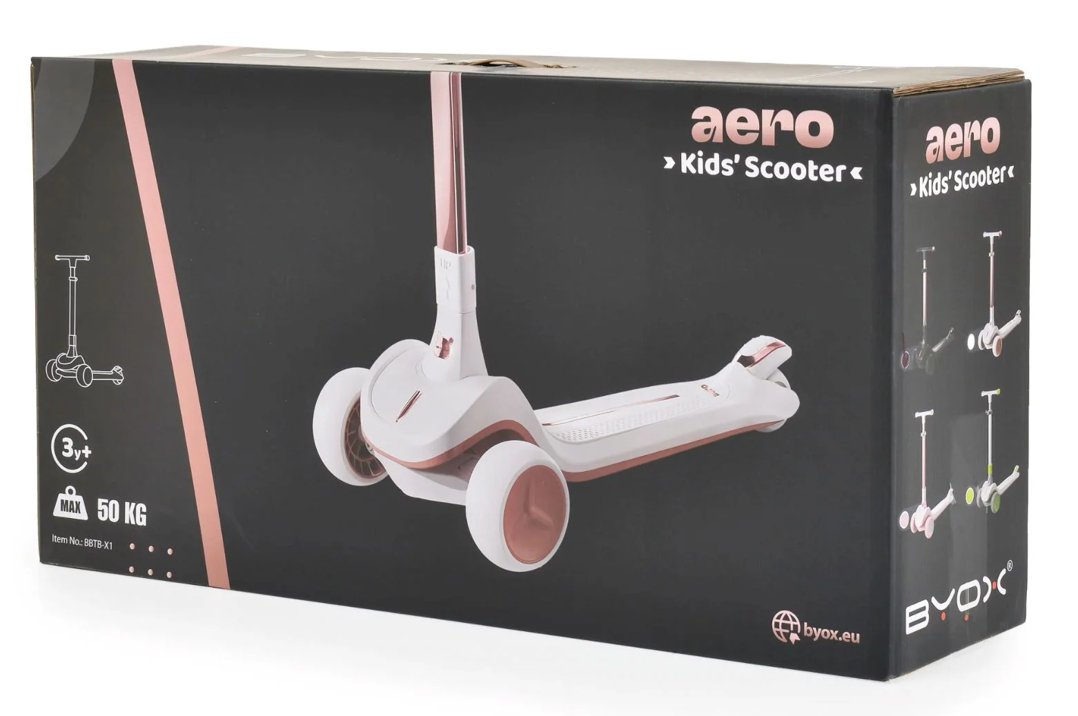 Детский самокат Moni Aero Lime Зеленый foto