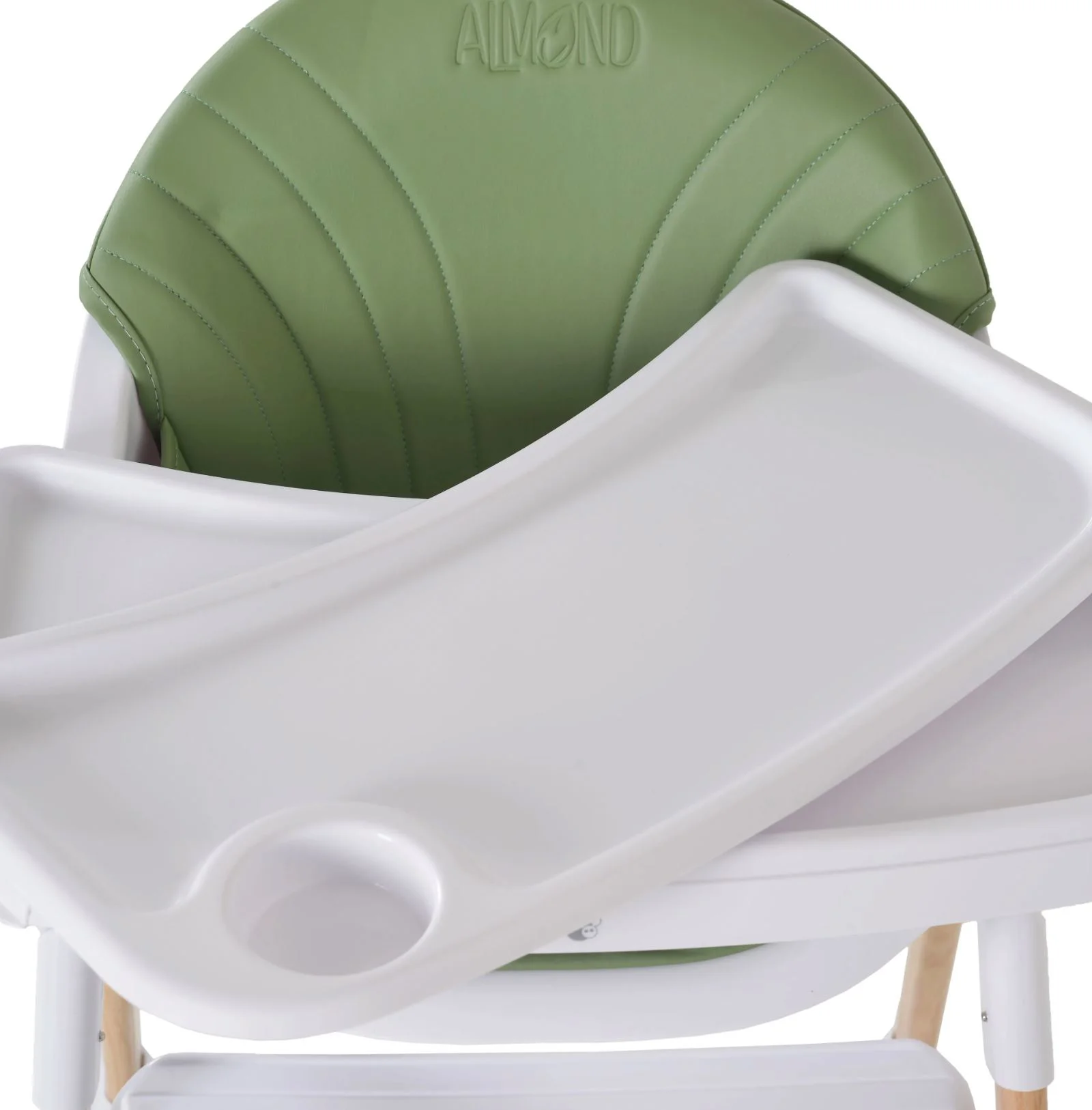 Scaun de masa Moni Almond Verde foto
