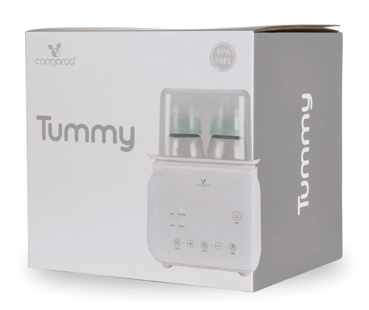 Sterilizator electric 4 in 1 Moni Tummy Alb foto