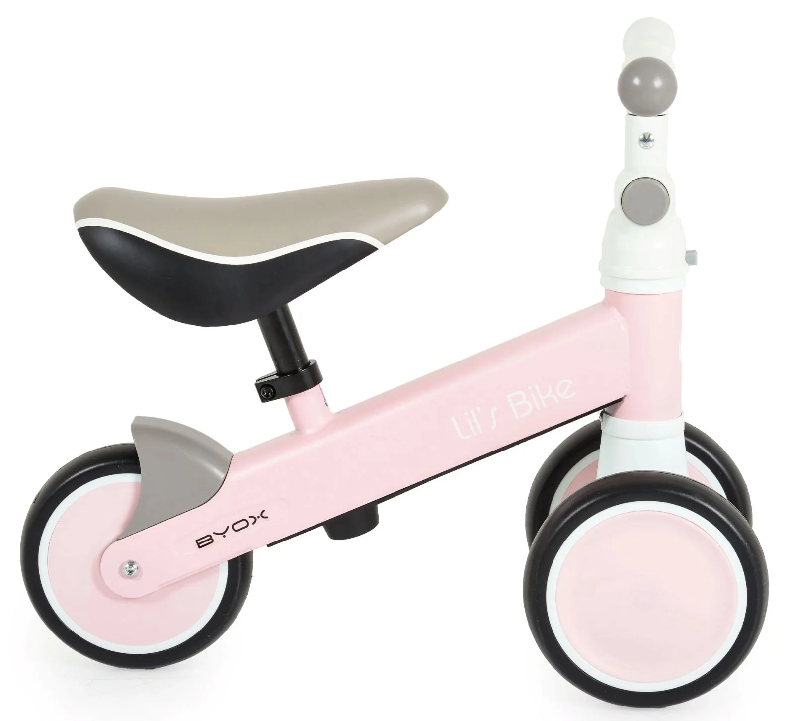 Bicicleta fara pedale Moni Lil Bike Roz foto
