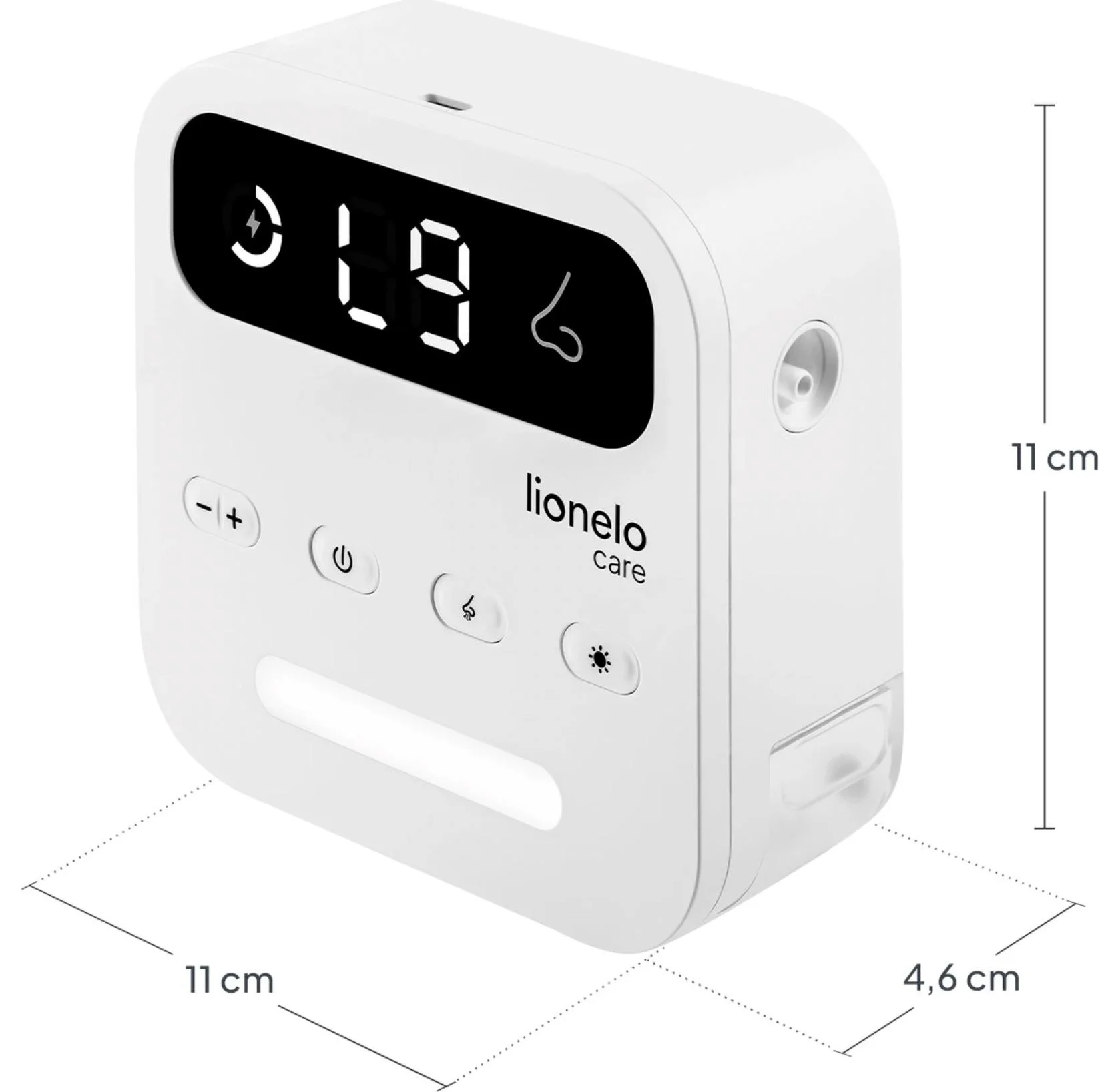 Электрический назальный аспиратор Lionelo BabyAir Flow Белый foto