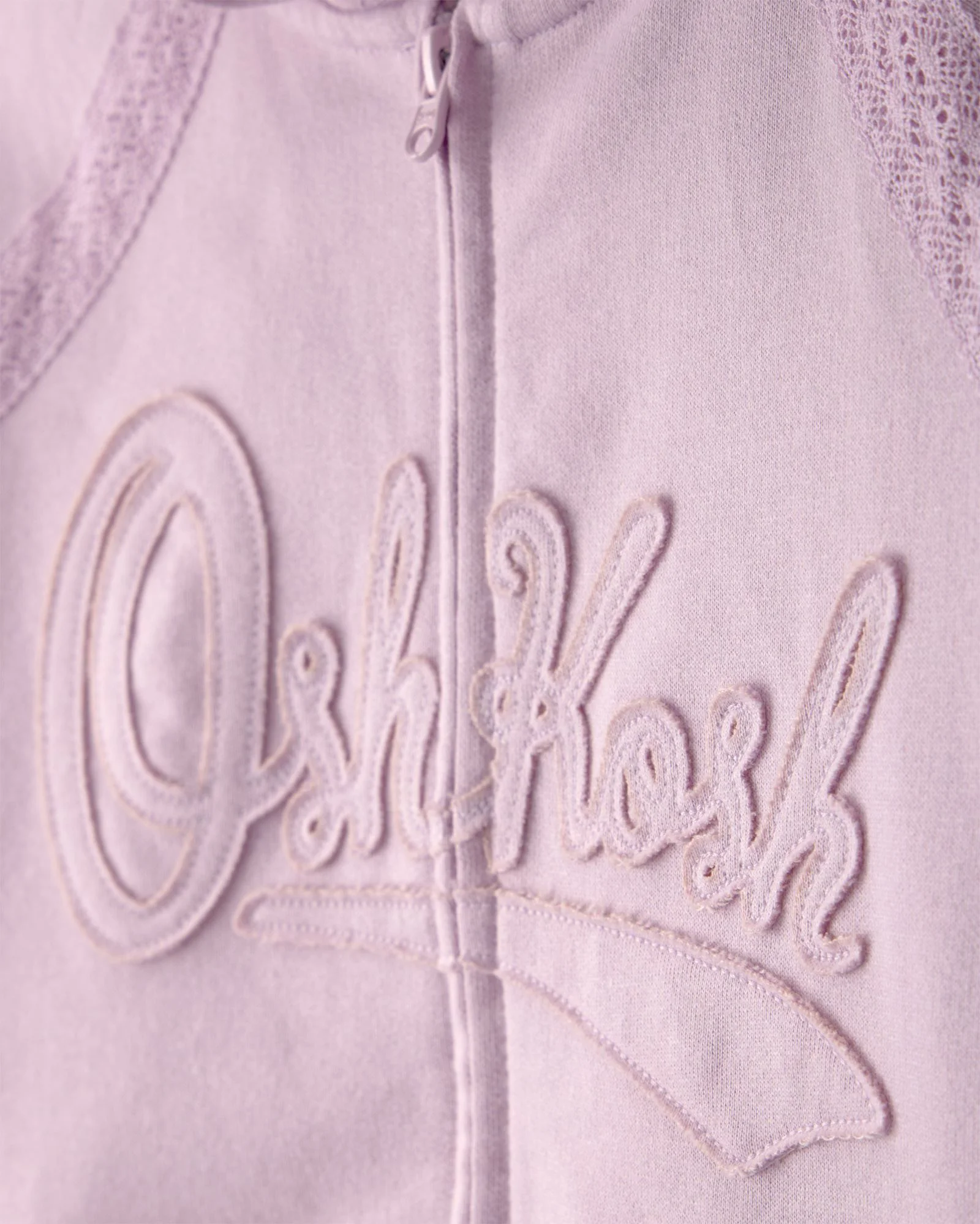 OshKosh Худи с капюшоном и вышивкой Logo Purple foto