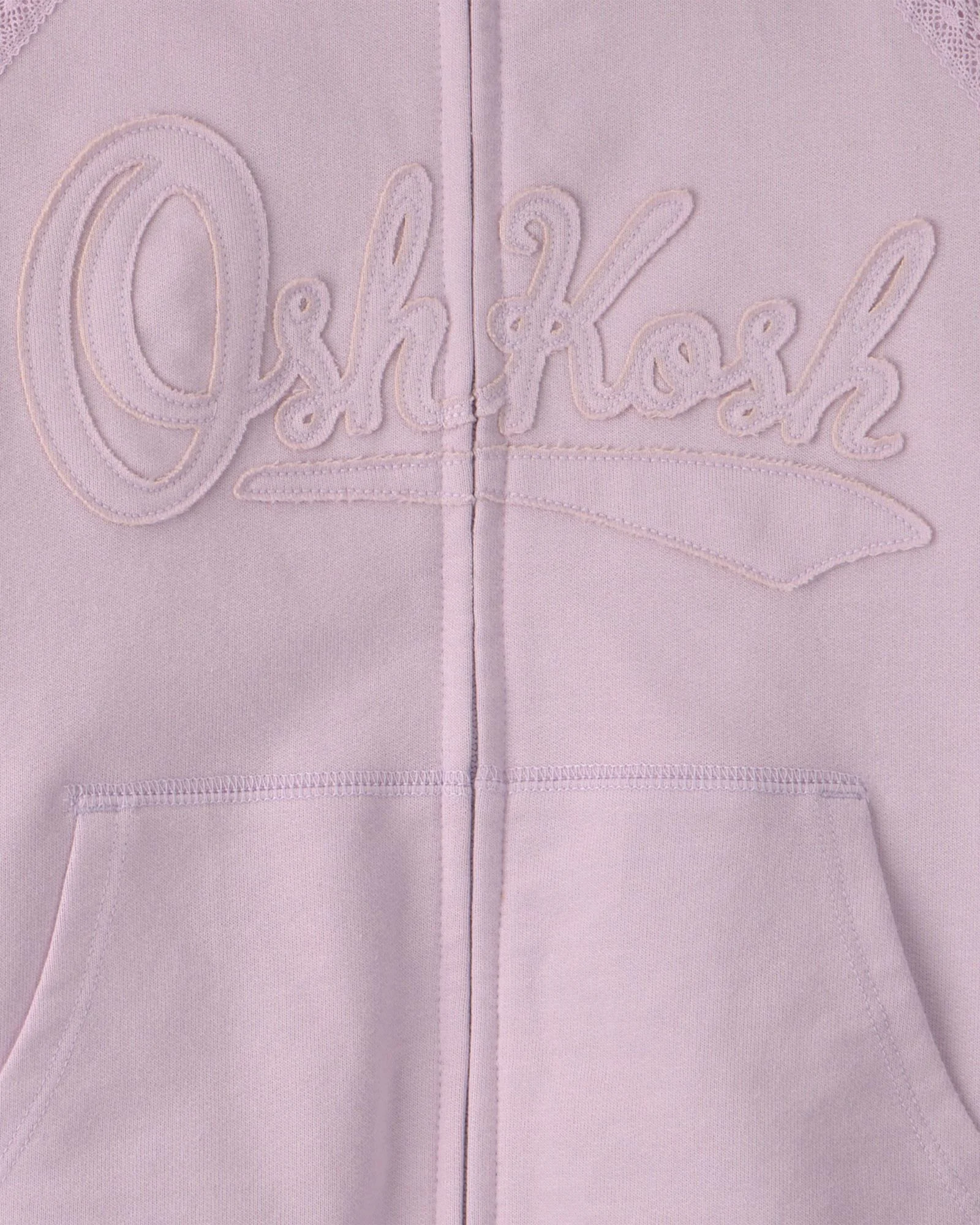 OshKosh Худи с капюшоном и вышивкой Logo Purple foto
