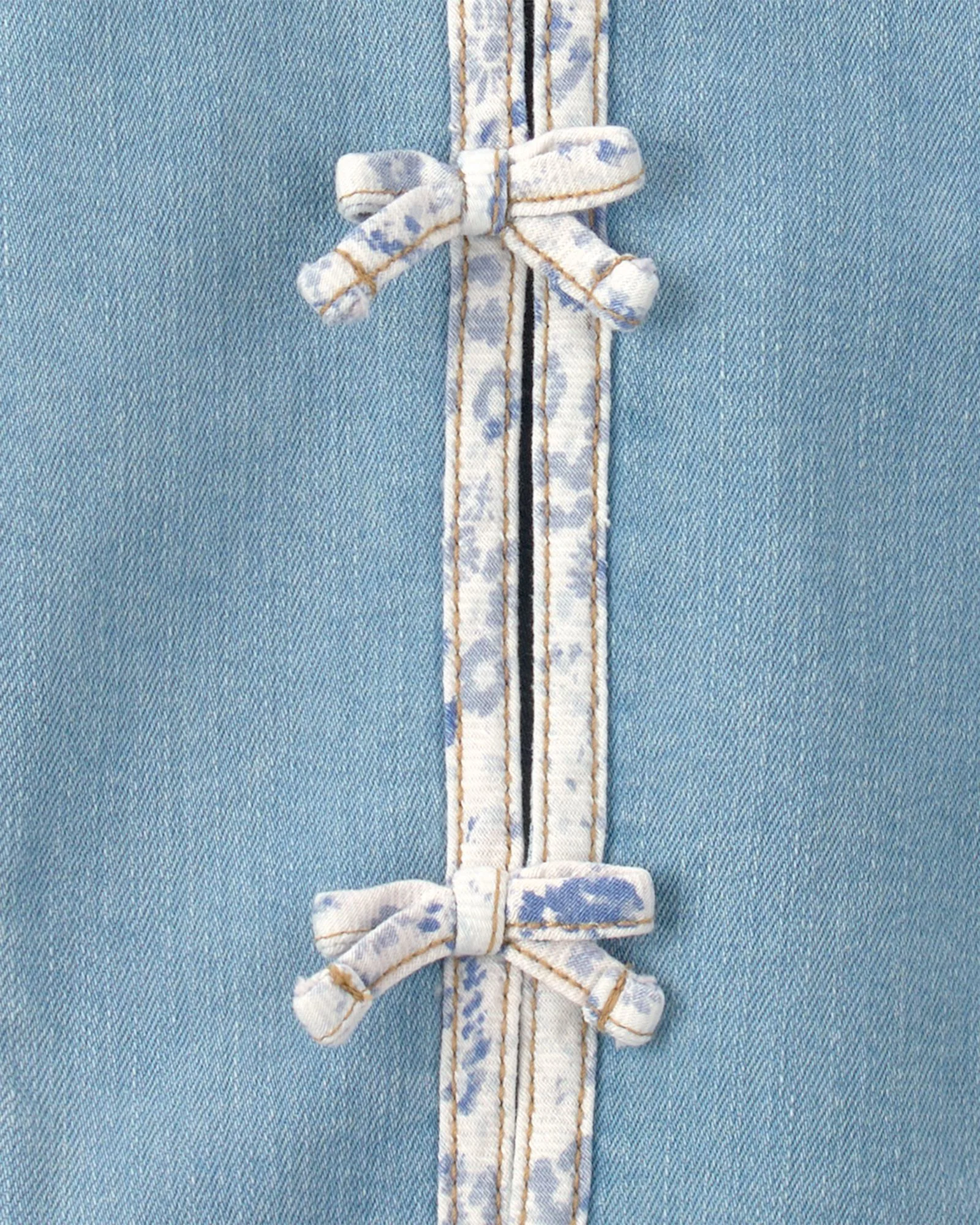 OshKosh Джинсовая куртка Patchwork Light Wash foto