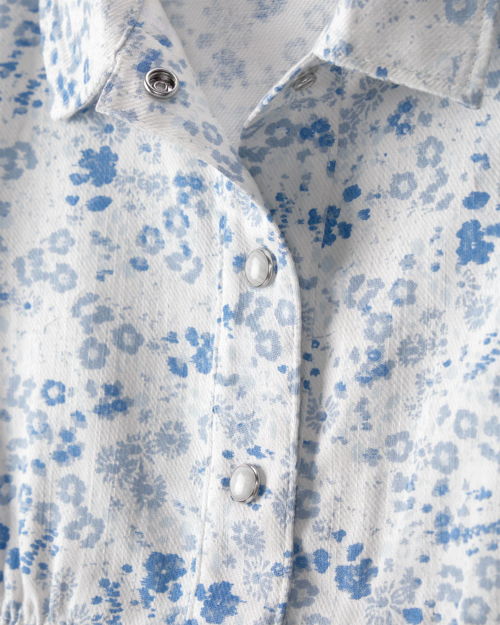 OshKosh Короткое платье Floral Blue/White foto