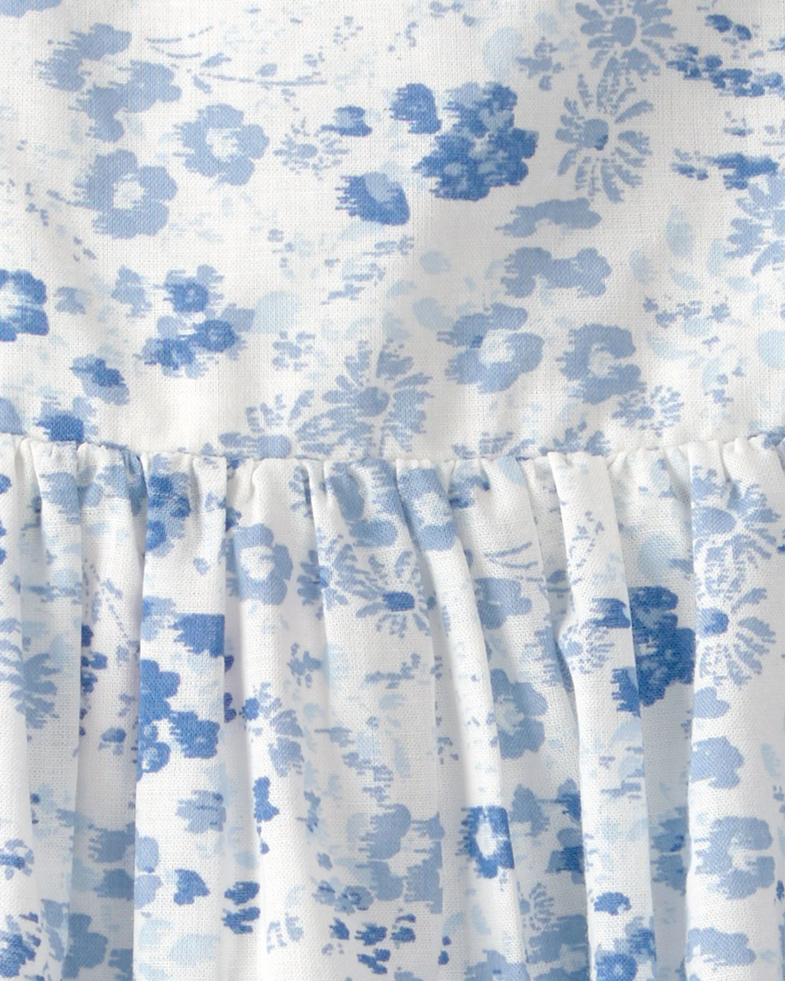 OshKosh Rochita scurta Ruffle Blue/White foto