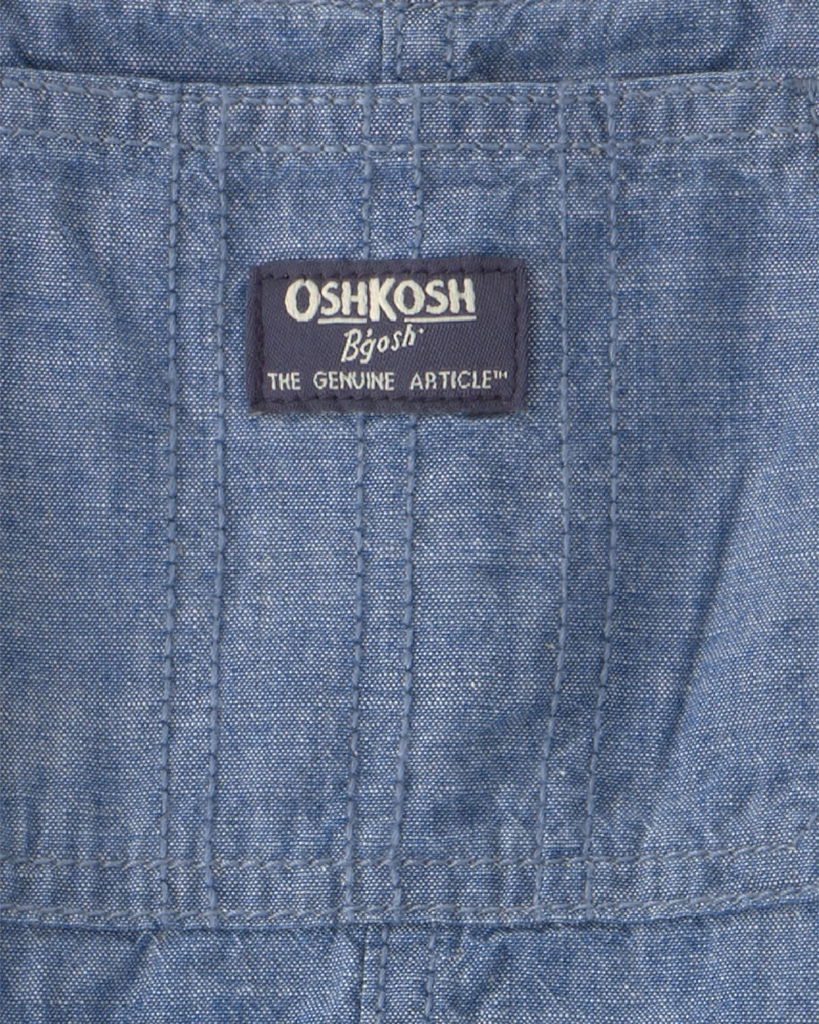 OshKosh Длинный джинсовый комбинезон Medium Wash foto