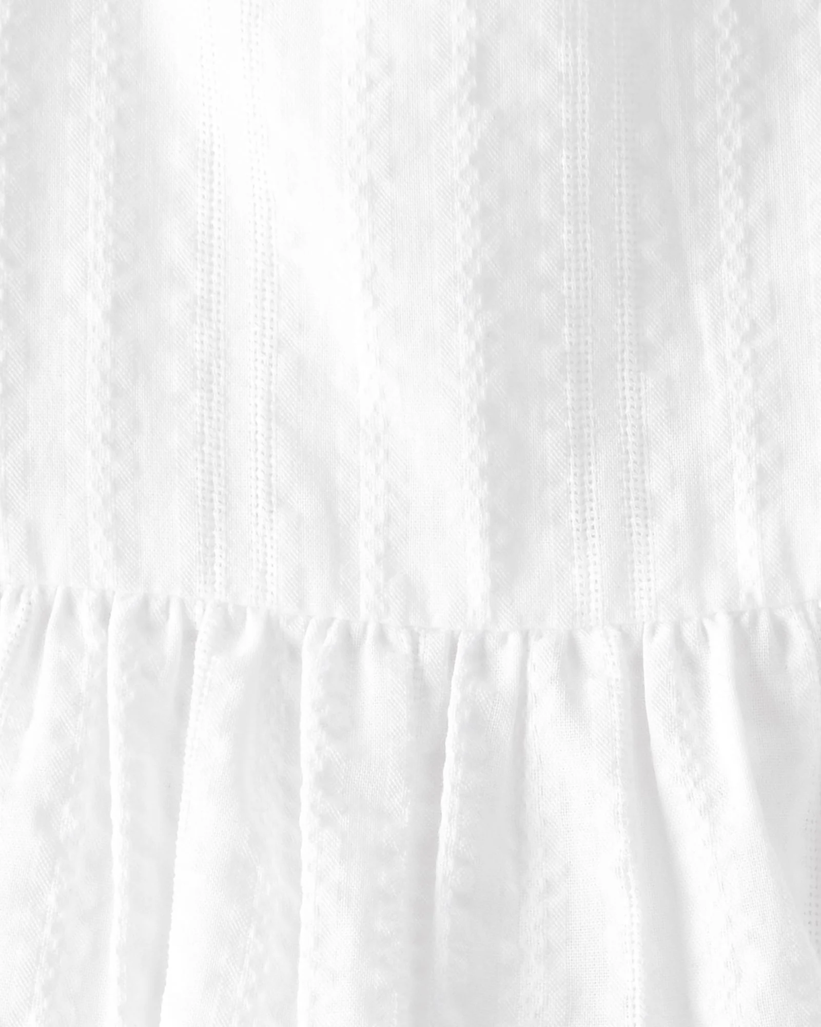 OshKosh Топ с вышивкой Ruffle White foto