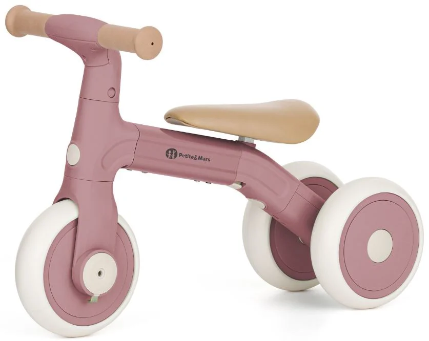 Bicicleta 3 in 1 Petite&Mars Bingo Dusty Rose foto