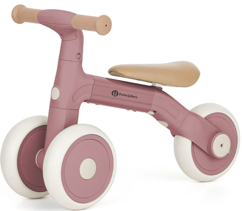 Bicicleta 3 in 1 Petite&Mars Bingo Dusty Rose foto