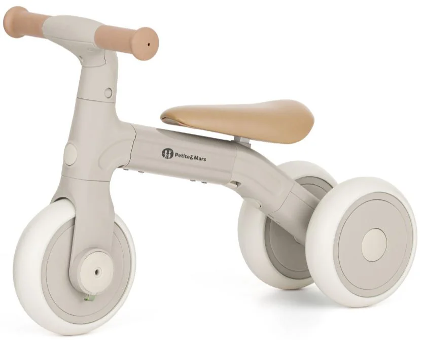 Bicicleta 3 in 1 Petite&Mars Bingo Ivory White foto