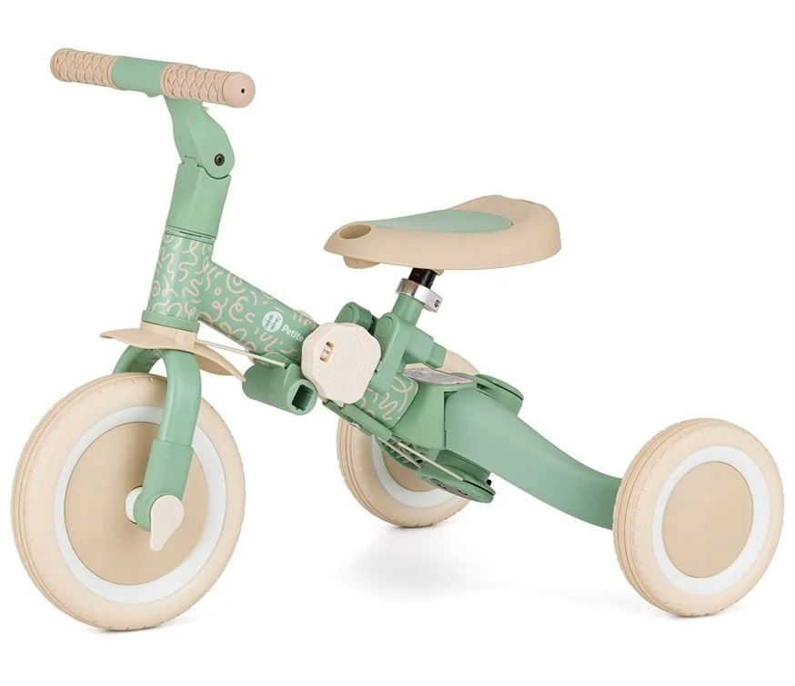 Трехколесный велосипед 5 в 1 Petite&Mars Turbo Limited Edition Green Twist foto