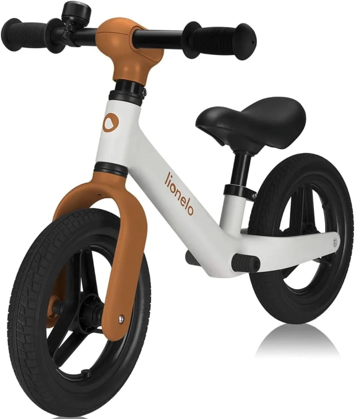 Bicicleta fara pedale Lionelo Toni Sand Bej foto