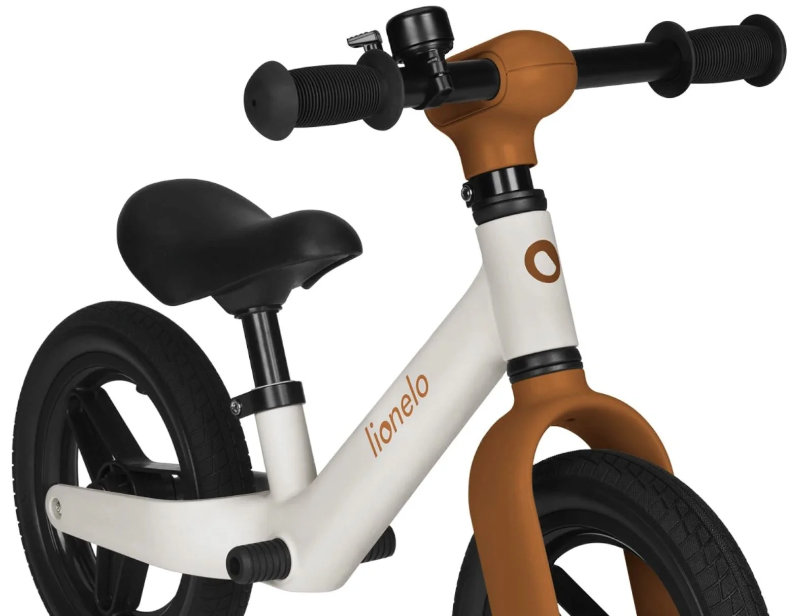 Bicicleta fara pedale Lionelo Toni Sand Bej foto