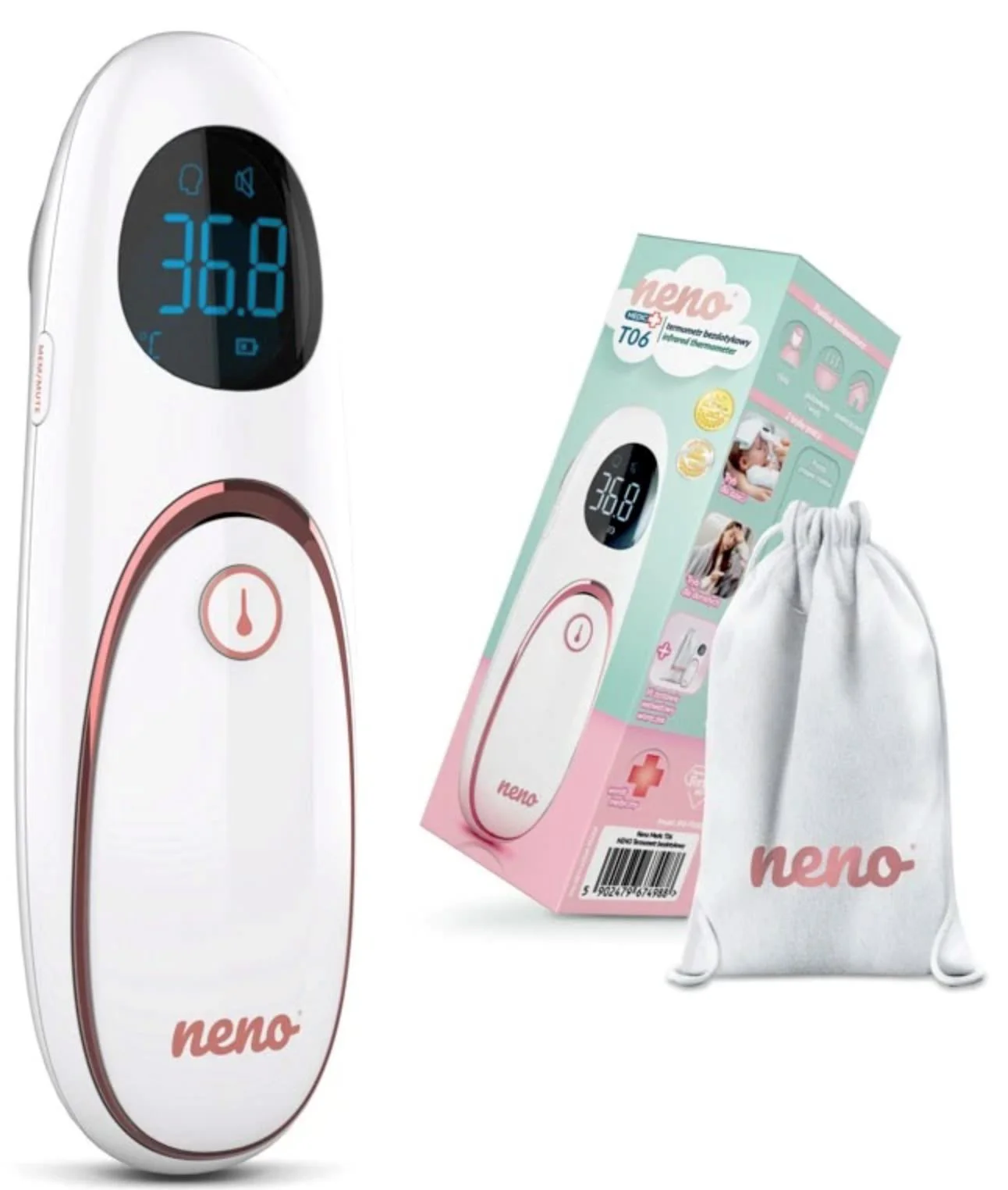 Инфракрасный термометр Neno Pledic T06 foto