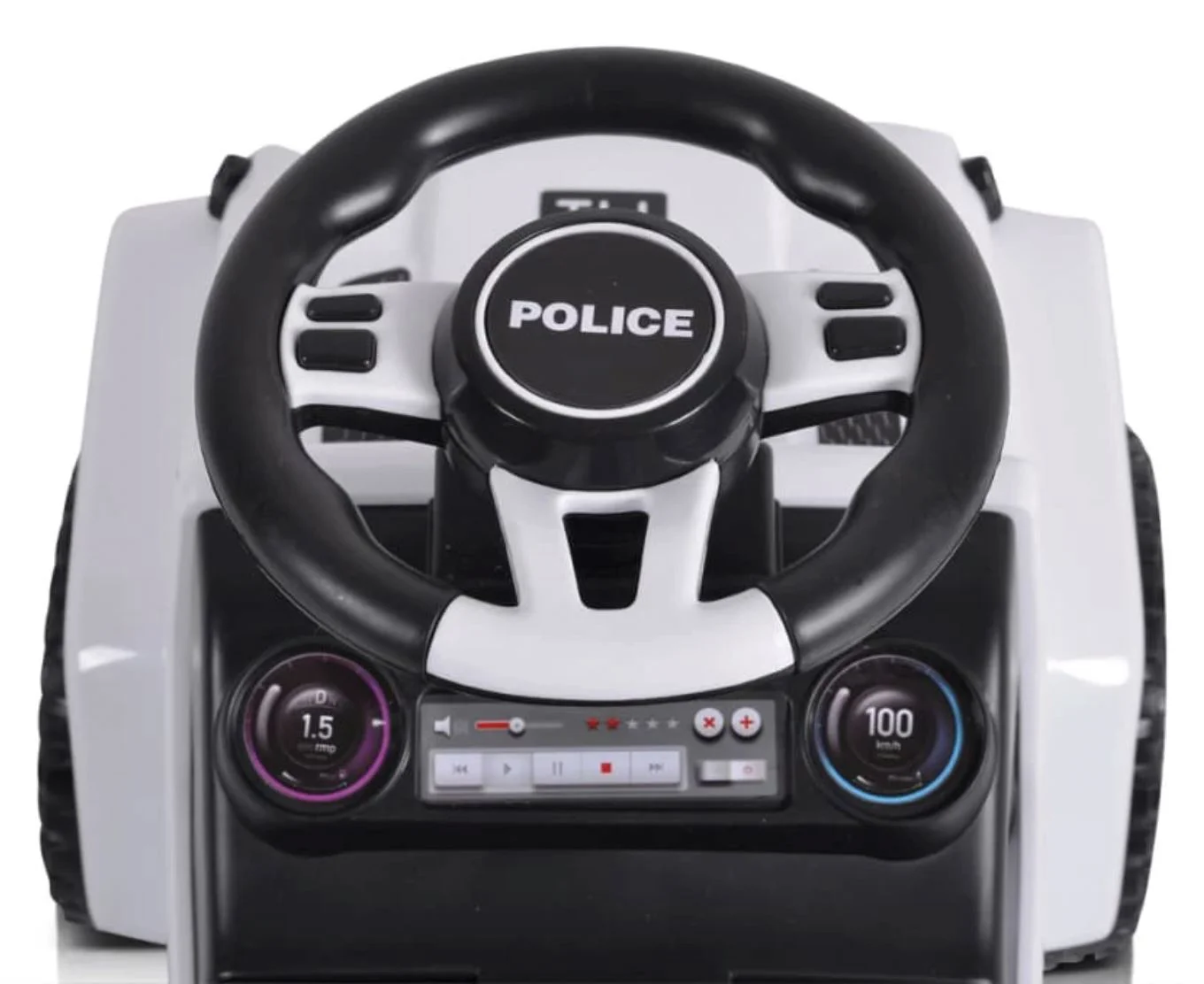 Каталка для детей Moni Police Белая foto