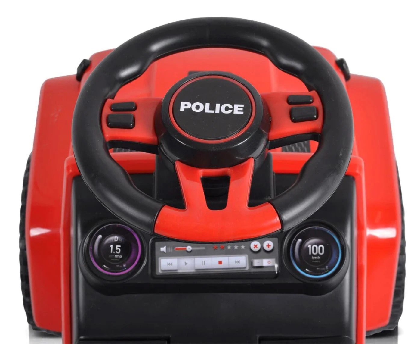 Каталка для детей Moni Police Красная foto