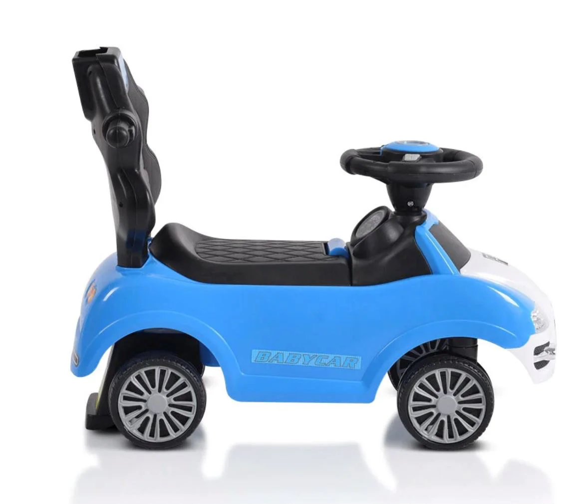 Каталка 2 в 1 Moni Bugatti Синяя foto