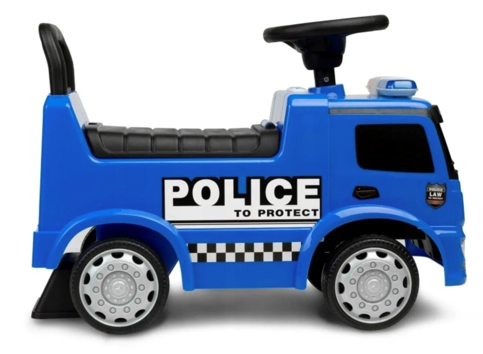 Tolocar pentru copii Caretero Police Albastru foto