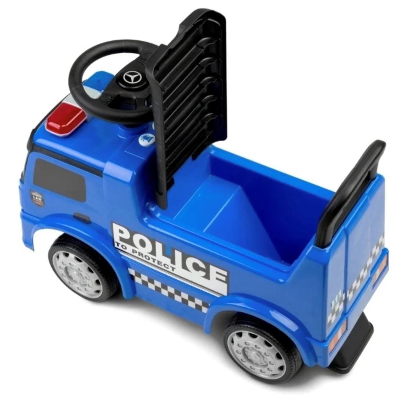 Tolocar pentru copii Caretero Police Albastru foto