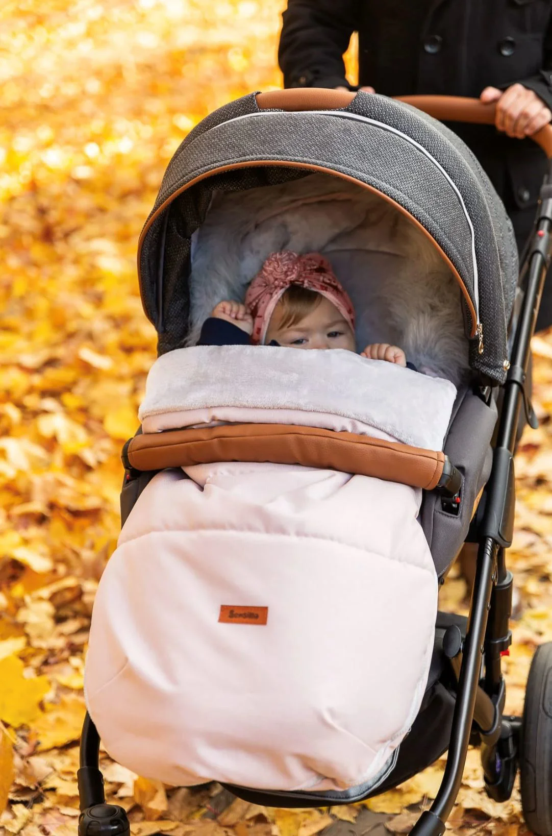 Зимний чехол для коляски Caretero Indiana Серый foto