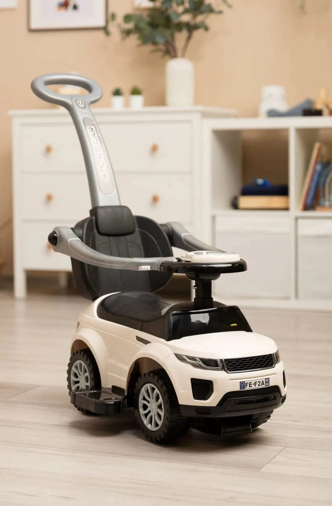Tolocar pentru copii Caretero Sport Alb foto