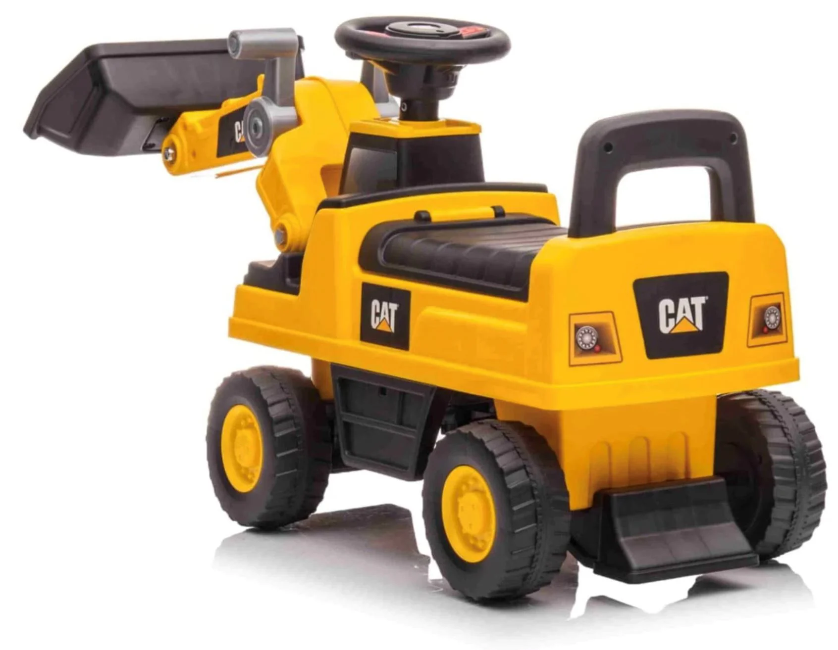 Tolocar pentru copii Baby Mix Excavator cu cupa de excavare foto
