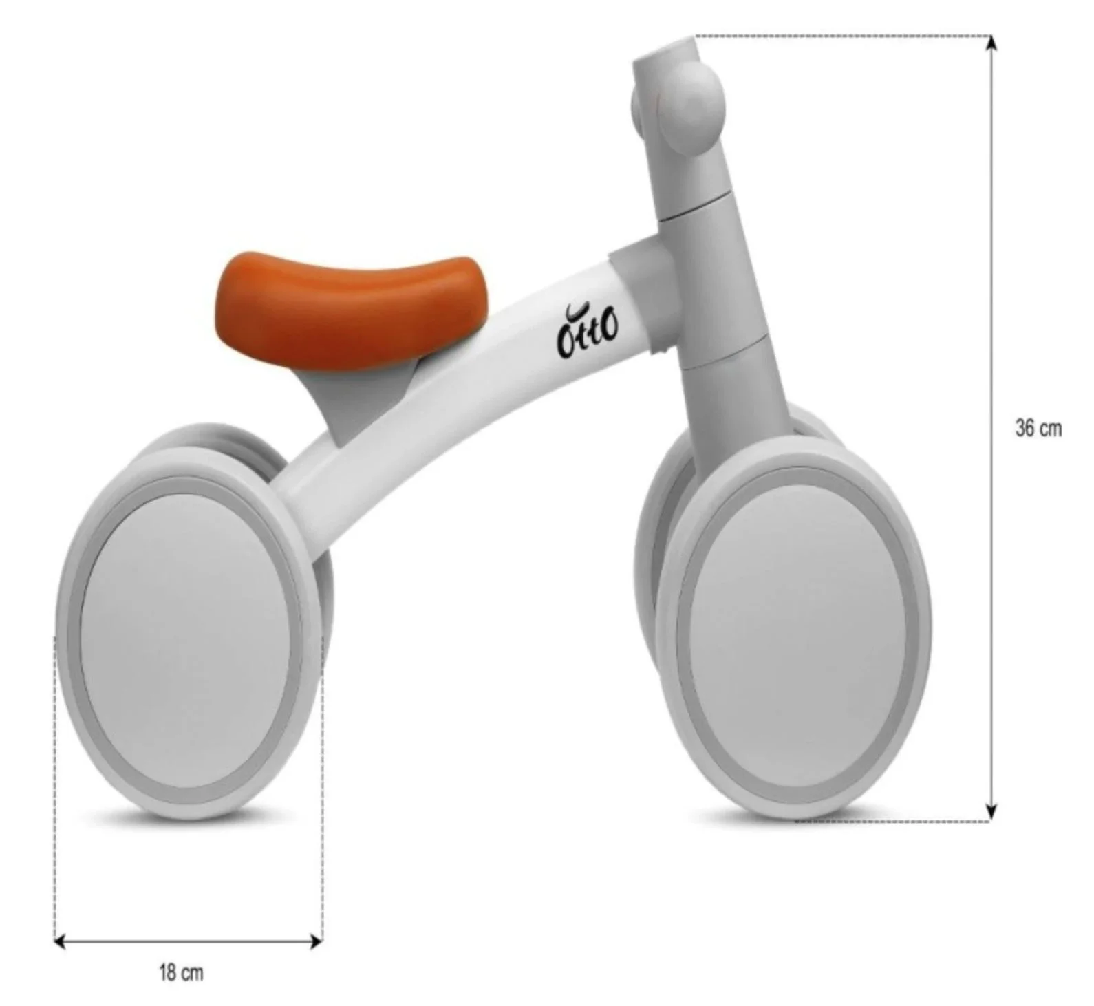 Bicicleta fara pedale Caretero Otto Verde foto