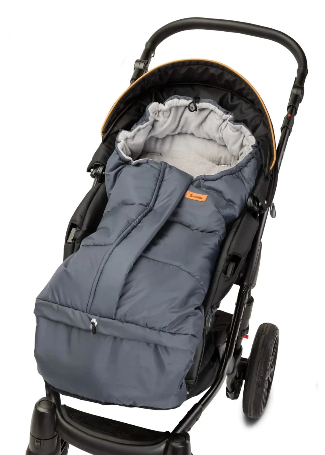 Зимний чехол для коляски Caretero Graphite Grey foto
