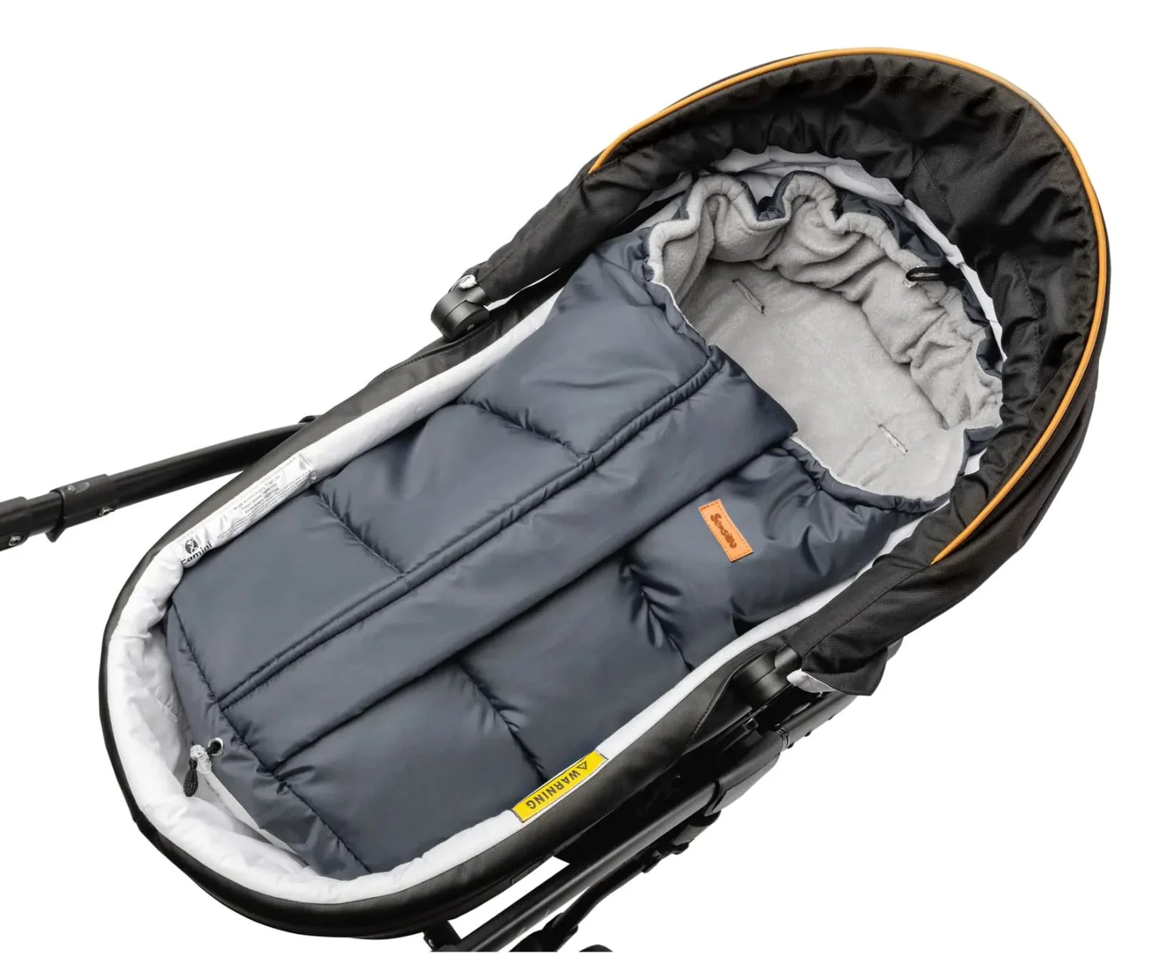 Зимний чехол для коляски Caretero Graphite Grey foto