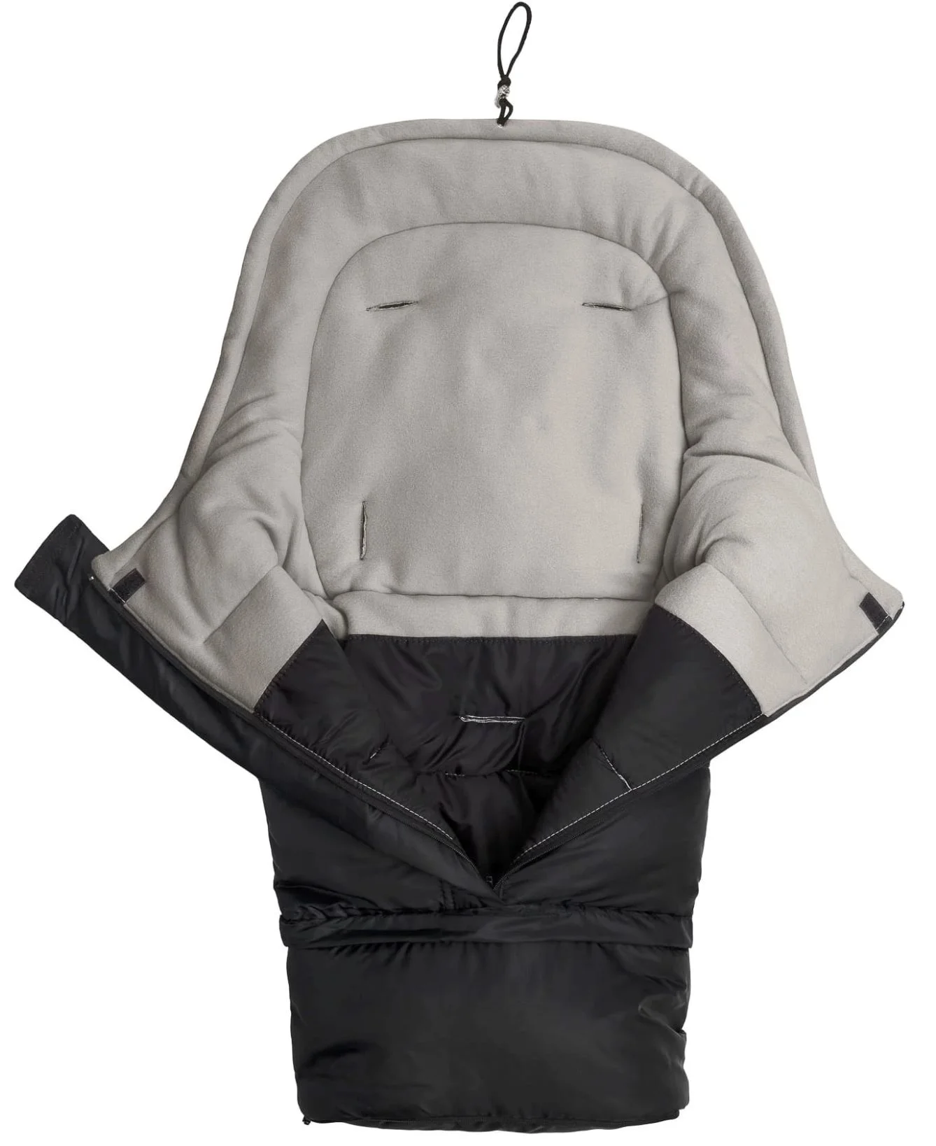 Зимний чехол для коляски Caretero Combi Polar Black Grey foto