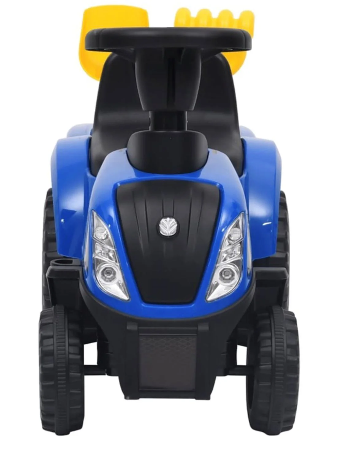 Tolocar pentru copii Baby Mix Tractor cu remorca Albastru foto