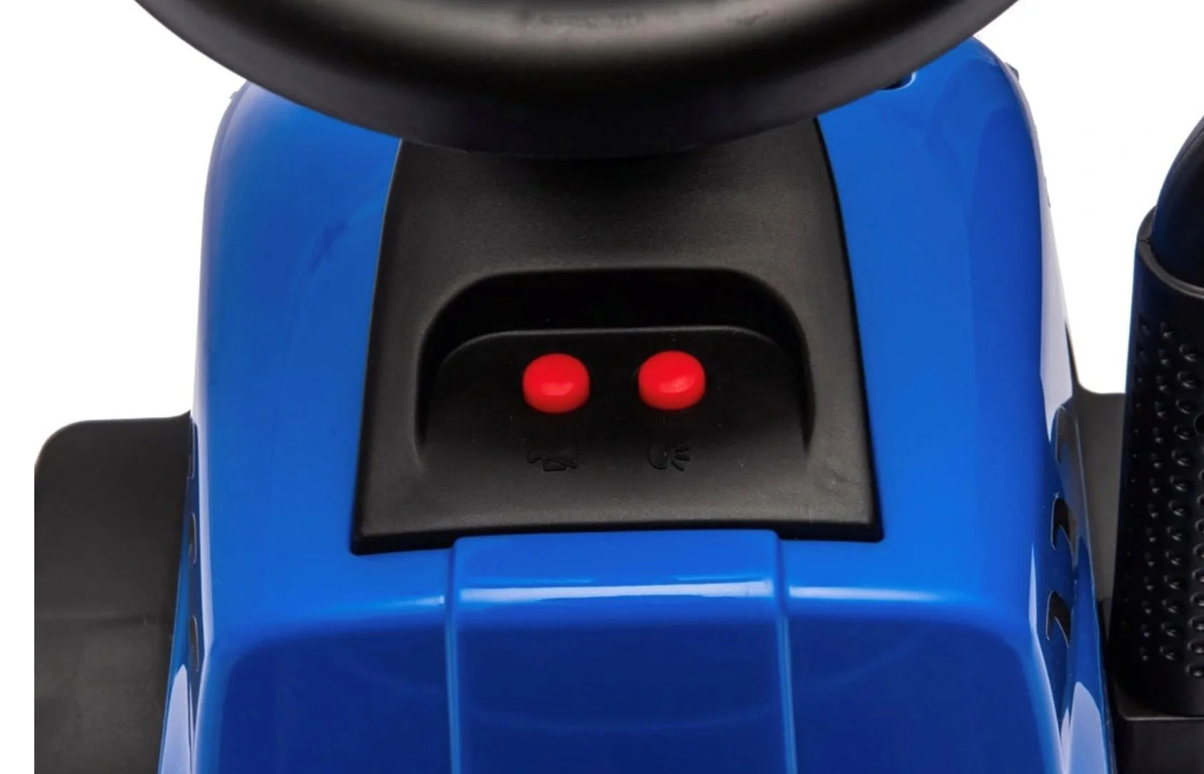 Tolocar pentru copii Baby Mix Tractor cu remorca Albastru foto