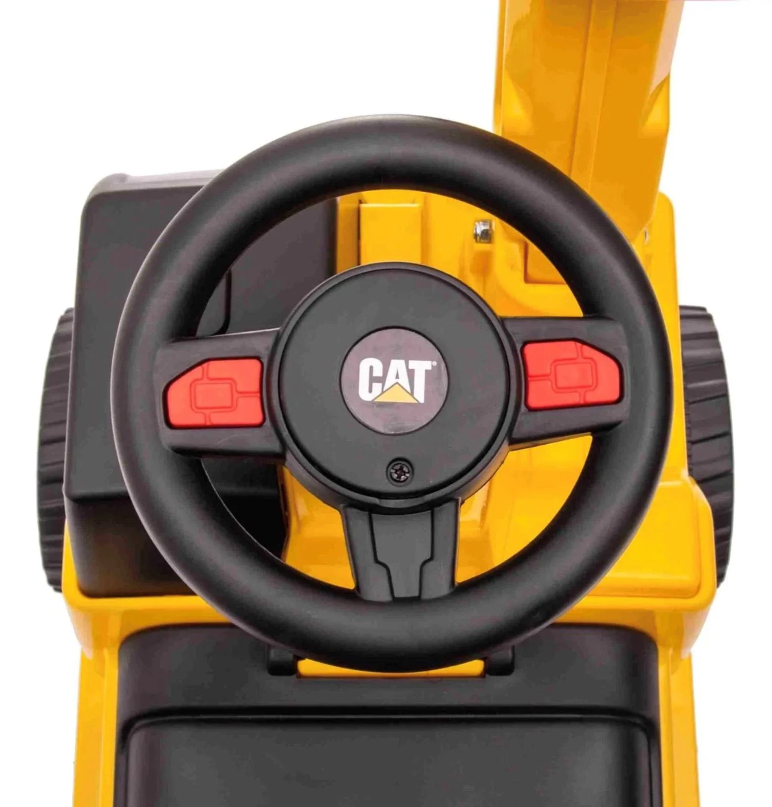 Tolocar pentru copii Baby Mix Excavator cu lopata Galben foto