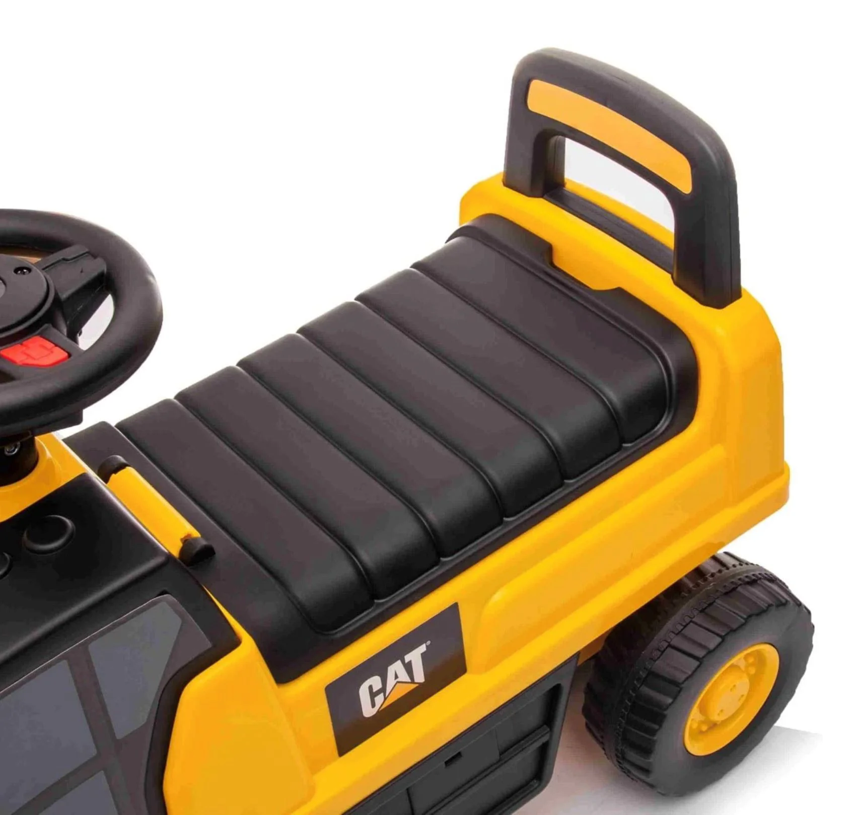 Tolocar pentru copii Baby Mix Excavator cu lopata Galben foto