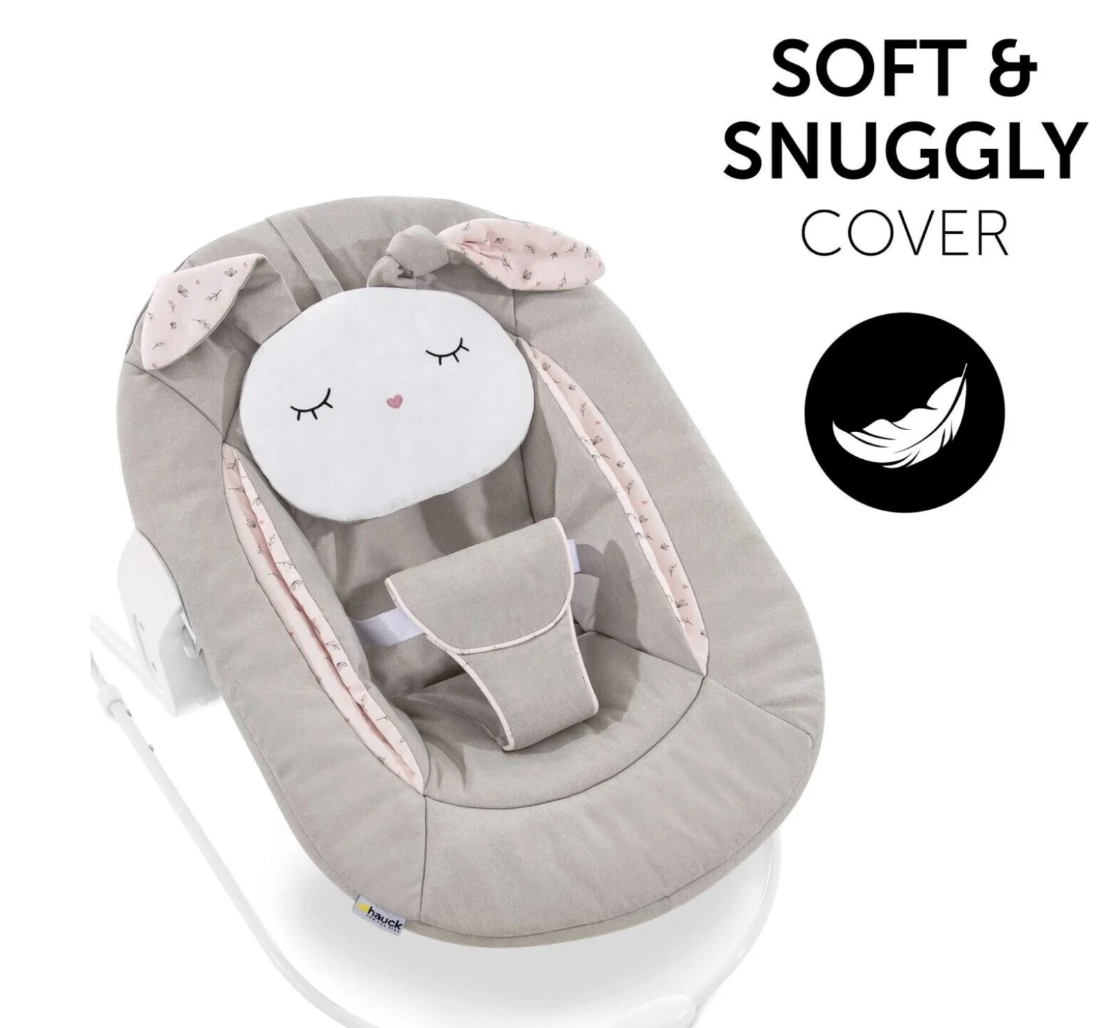 Balansoar 2 in 1 Hauck Alpha Bouncer Powder Bunny foto