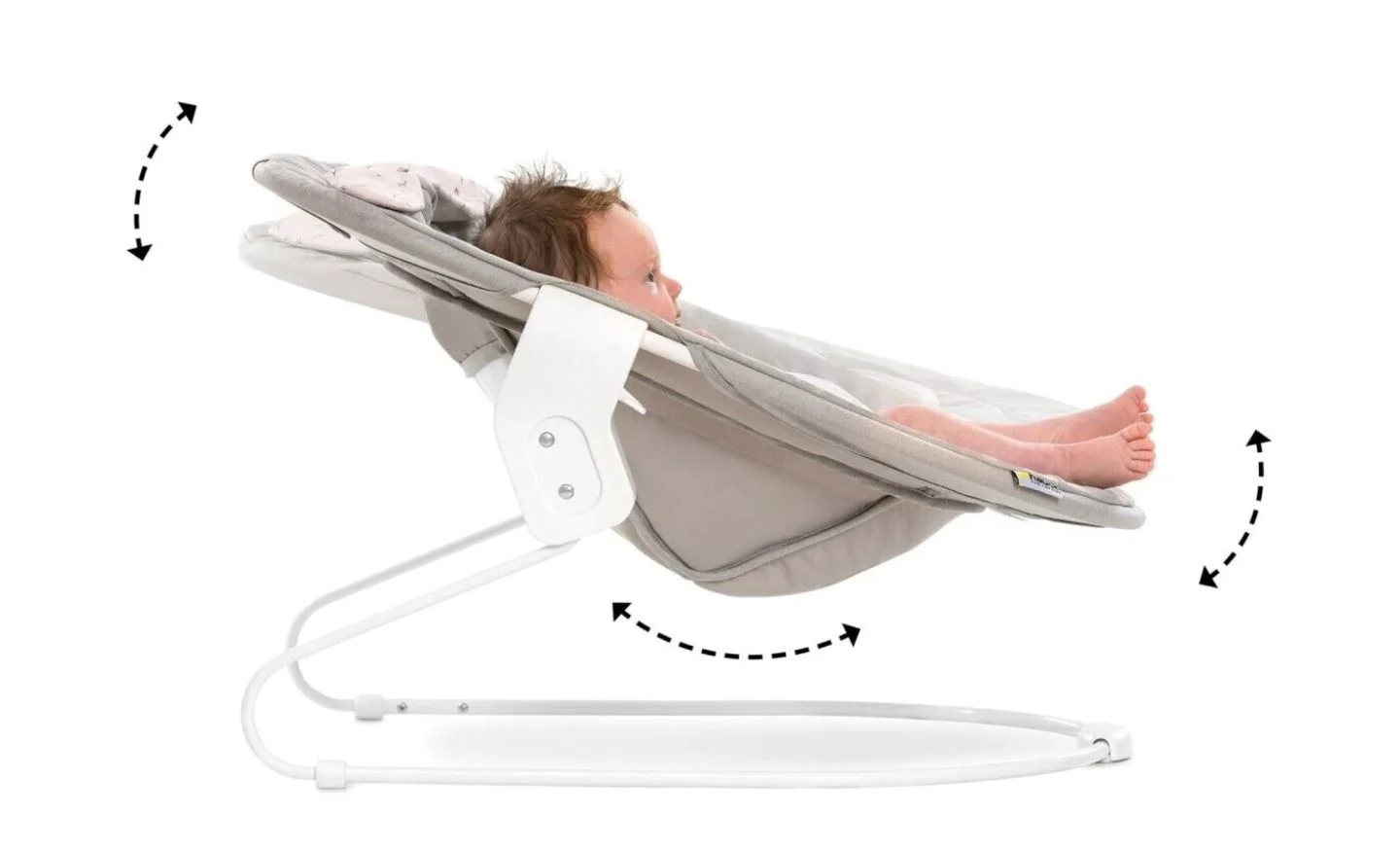 Balansoar 2 in 1 Hauck Alpha Bouncer Powder Bunny foto