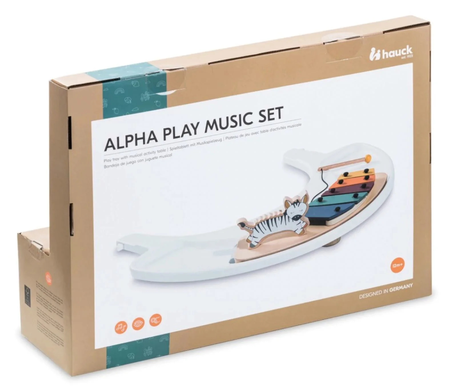 Развивающая игрушка Hauck Alpha Play Music Зебра foto