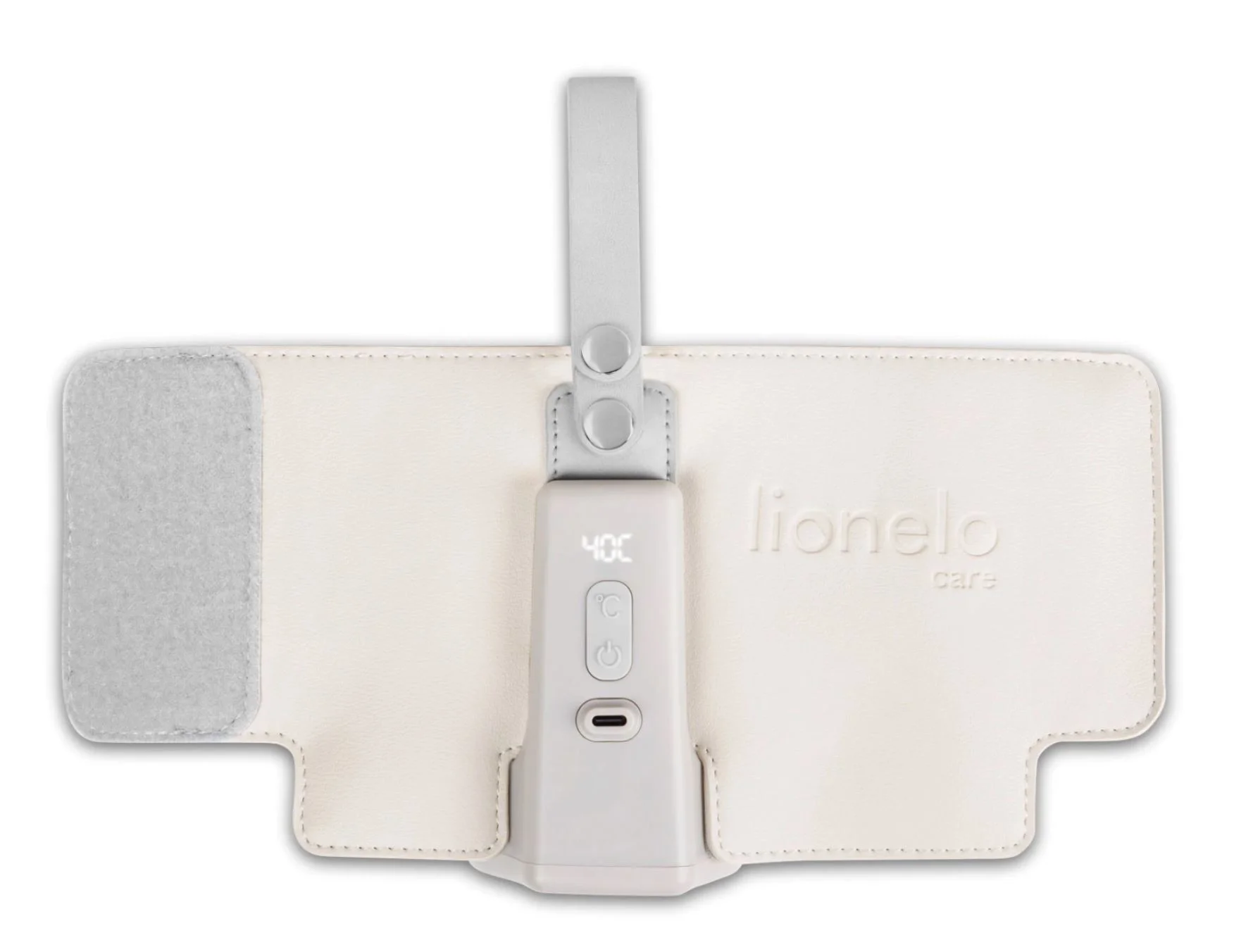 Incalzitor portabil pentru biberoane Lionelo Thermup Go Plus Bej foto